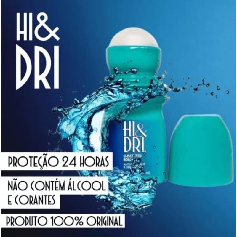 Antitranspirante Roll-On Revlon Hi & Dri 48.2 ml Sin Fragancia