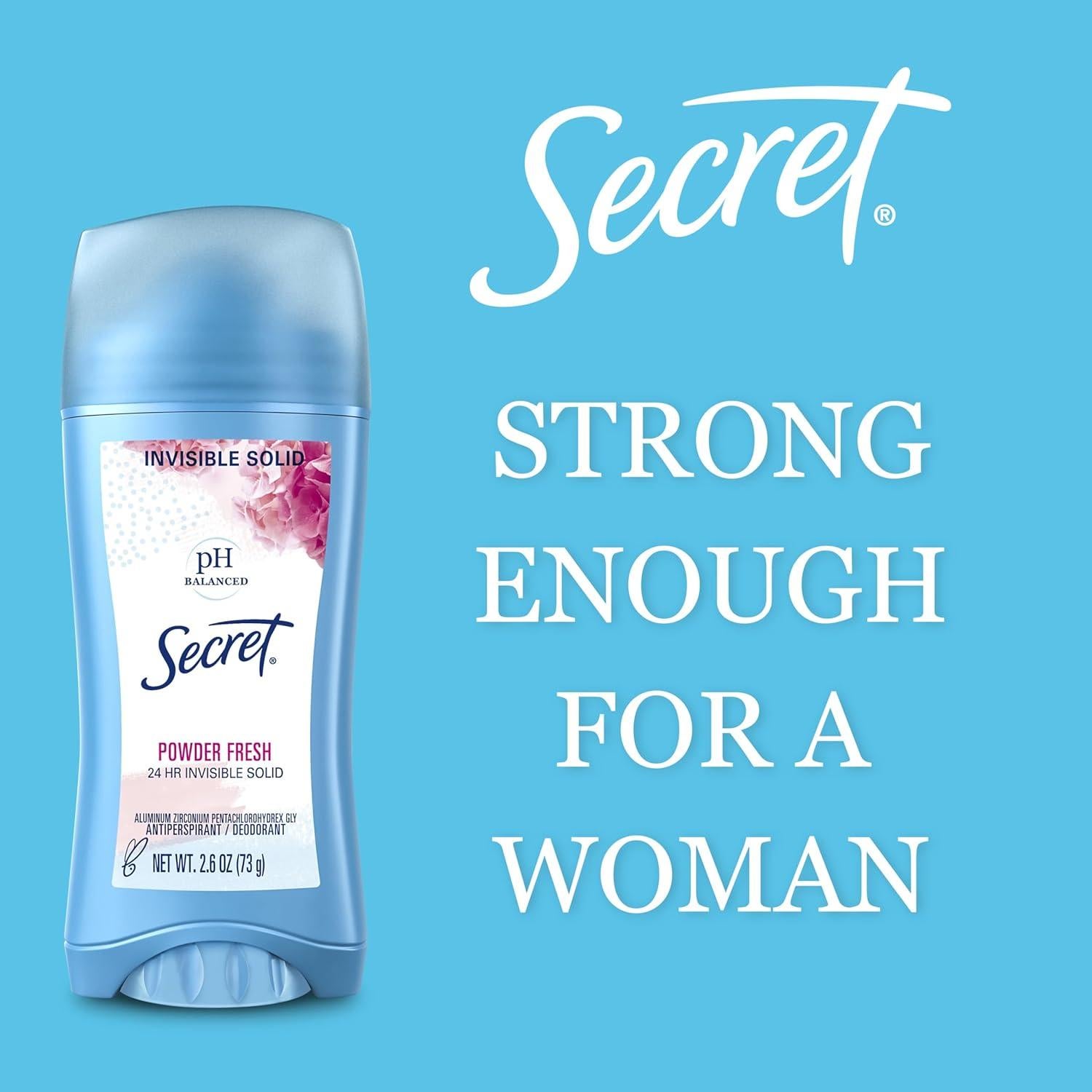 Desodorante Antitranspirante Secret Mujer 74 g Aroma Polvo Fresco