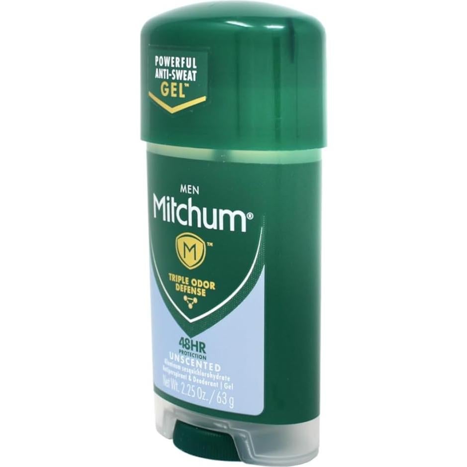 Mitchum Gel Antitranspirante Desodorante Sin Fragancia 3x63g