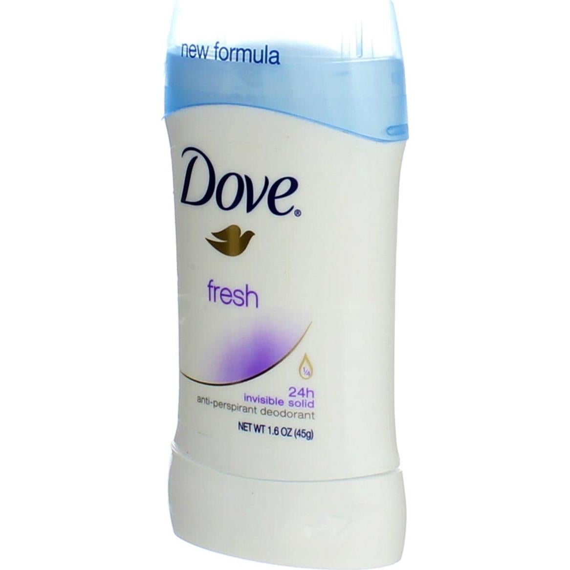 Desodorante Sólido Dove Invisible Fresco 47ml - Paquete de 2
