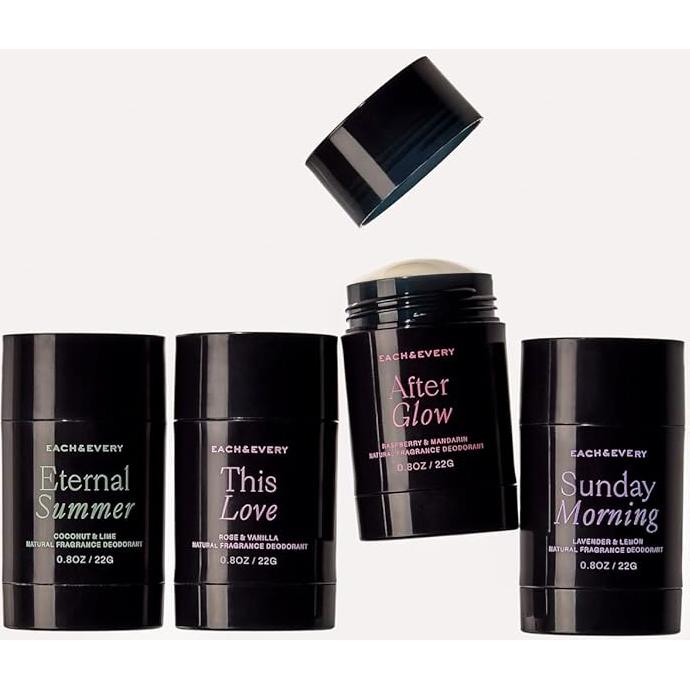 Desodorante Natural Cada Uno y Cada Uno - 4 Aromas para Piel Sensible