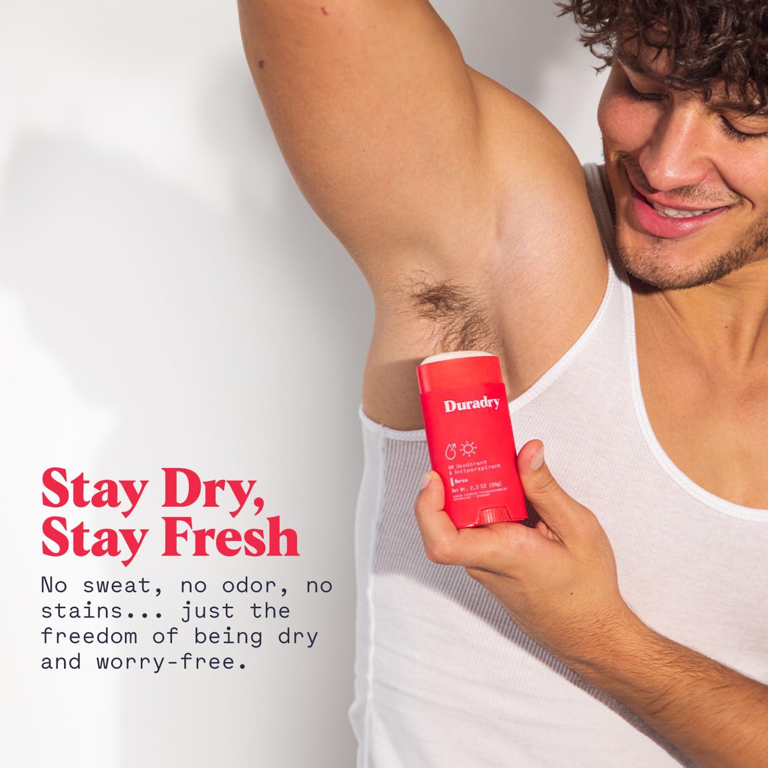 Desodorante Antitranspirante Duradry Cielo Claro 91g - Pera y Vainilla