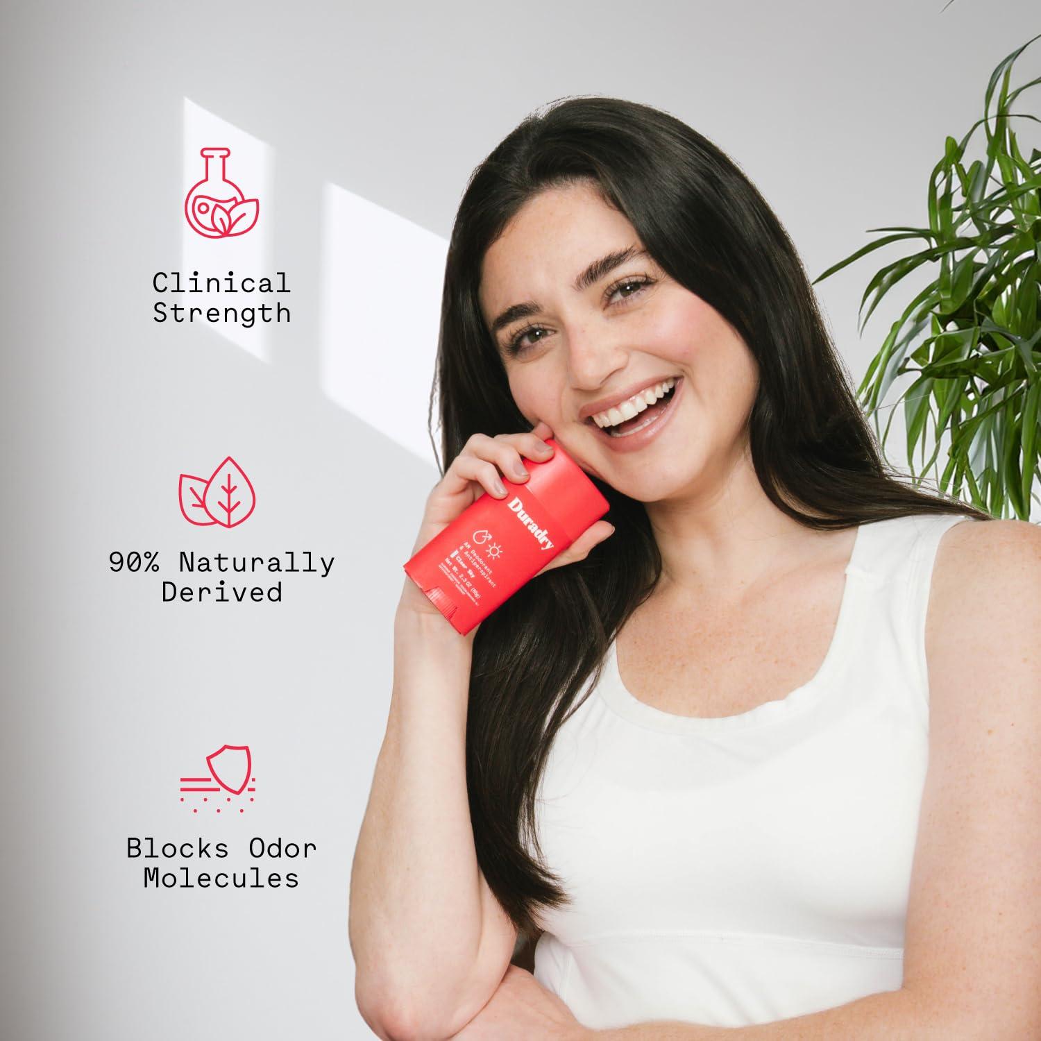 Desodorante Antitranspirante Duradry Cielo Claro 91g - Pera y Vainilla