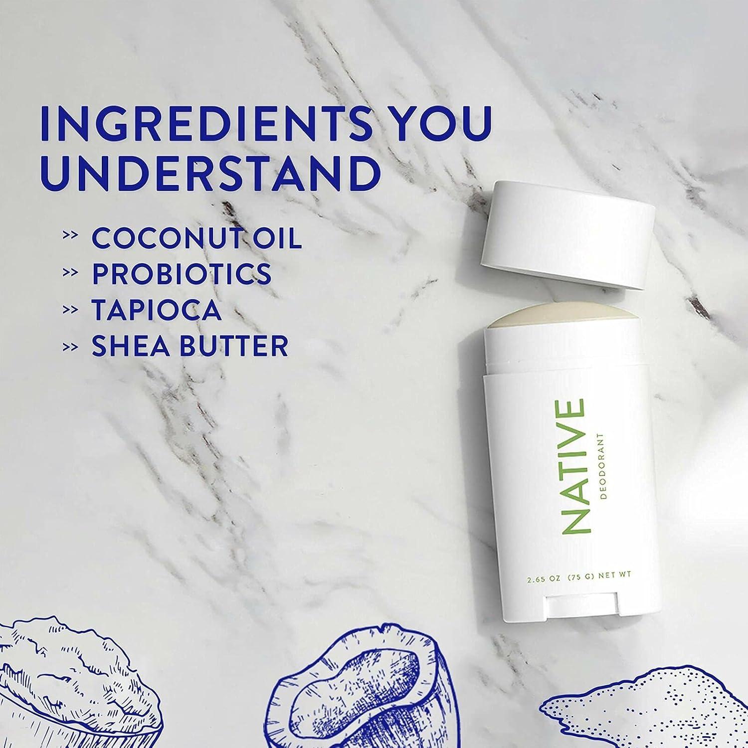 Desodorante Natural Nativo Eucalipto y Menta 113g Libre de Aluminio