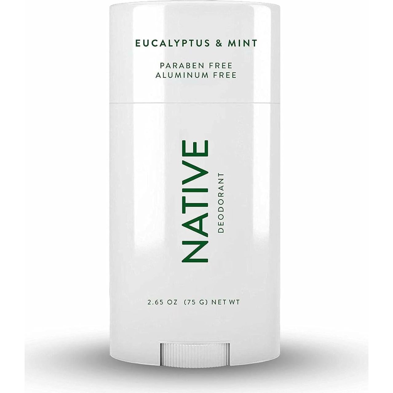 Desodorante Natural Nativo Eucalipto y Menta 113g Libre de Aluminio