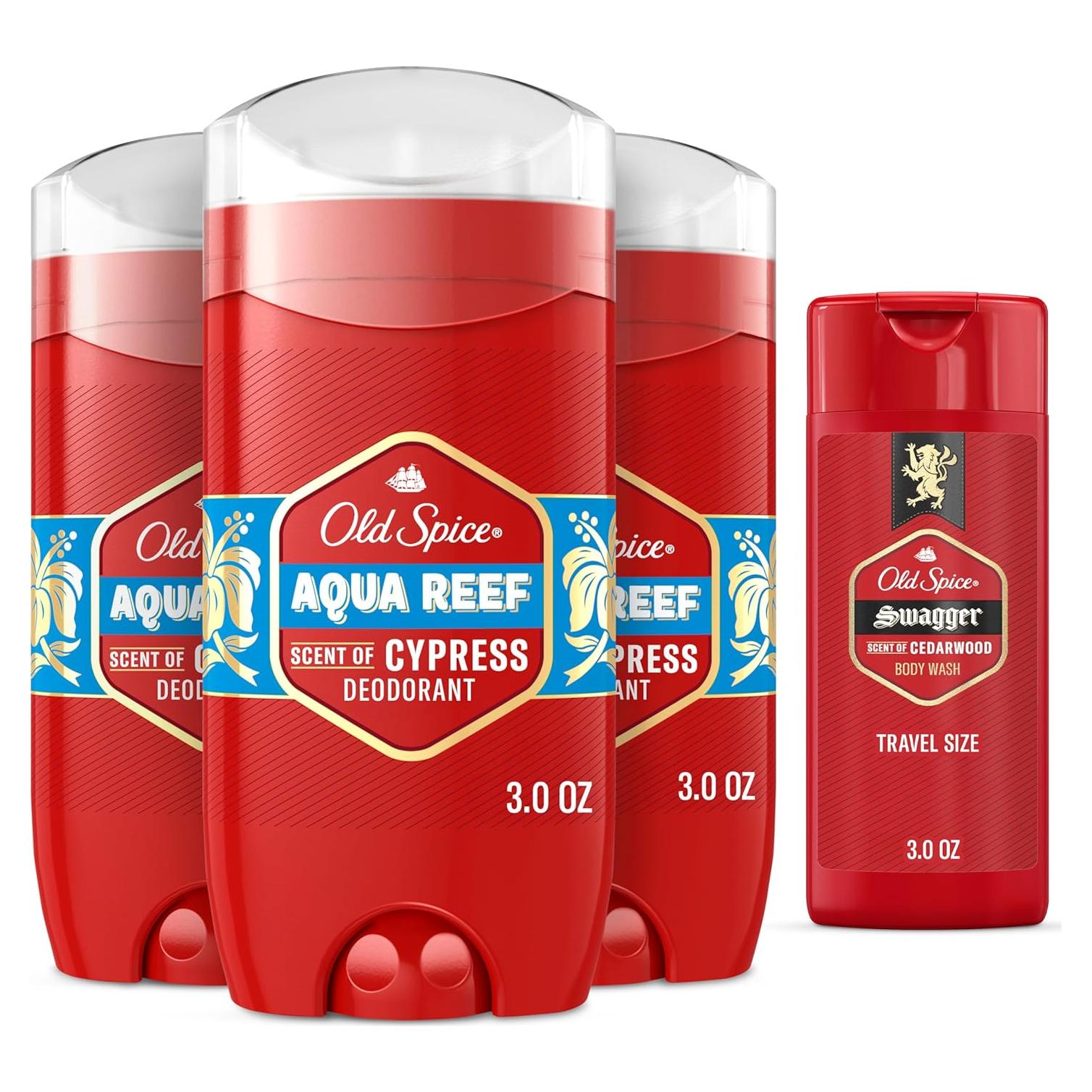 Desodorante Old Spice Red Collection Sin Aluminio 85g x4