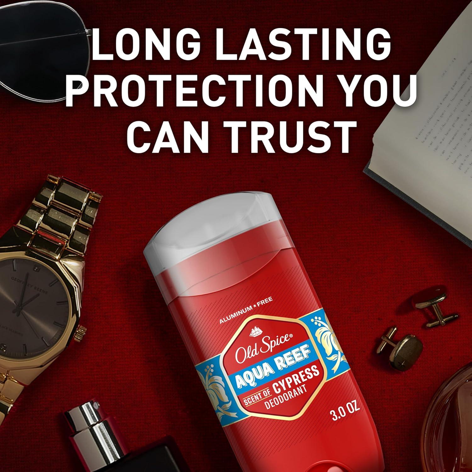 Desodorante Old Spice Red Collection Sin Aluminio 85g x4