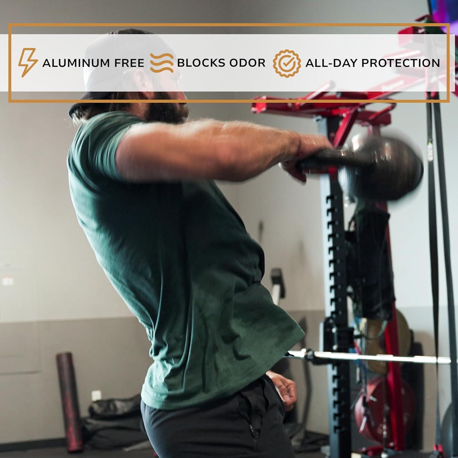 Desodorante Natural para Hombres Live Bearded 1880 - 3 Barras 75g