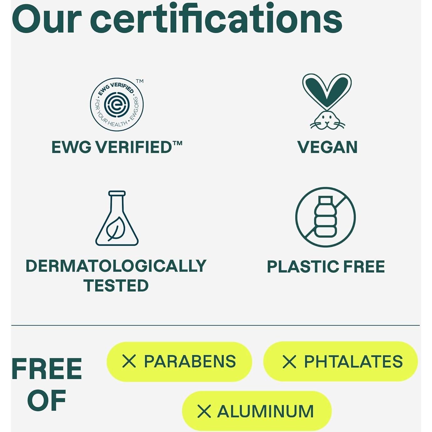 Desodorante Natural ATTITUDE 85g Vegano Sin Plástico EWG