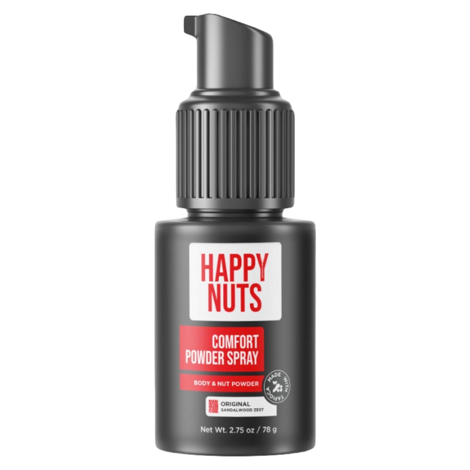 HAPPY NUTS Polvo en Spray Anti Rozaduras 77g - Desodorante Masculino