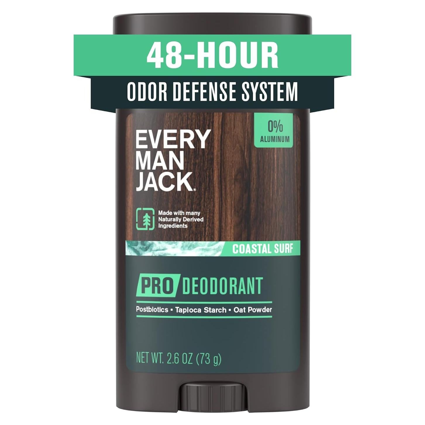 Desodorante Pro Every Man Jack 74g - Aroma Surf Costero - 48h