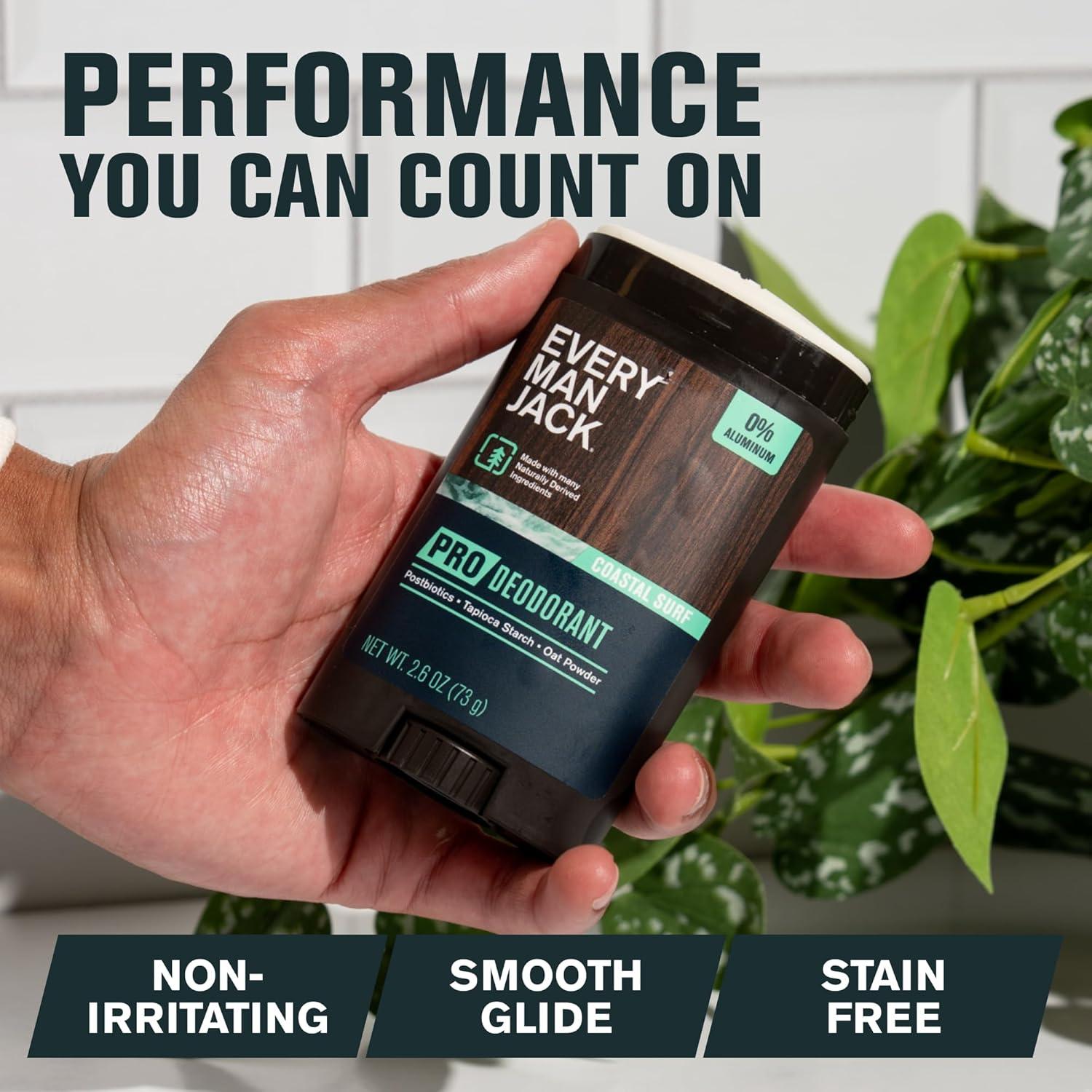 Desodorante Pro Every Man Jack 74g - Aroma Surf Costero - 48h