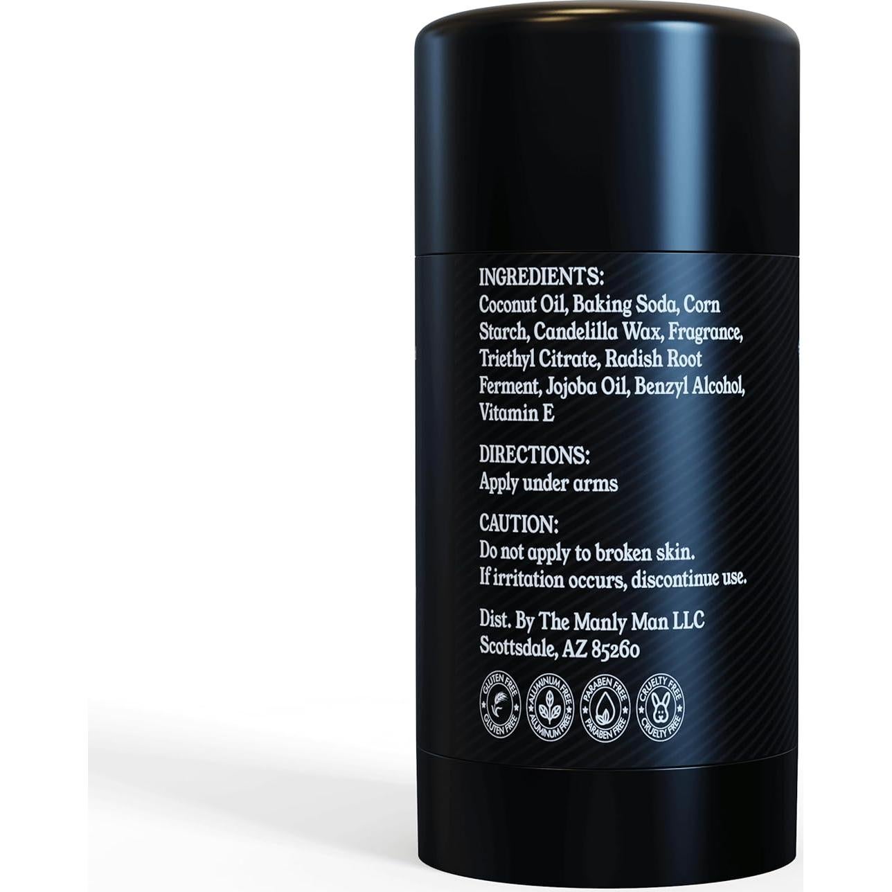 Desodorante Hombre Cohete - Libre de Aluminio 90.7g - 2 Piezas