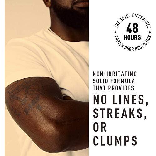Desodorante Bevel para Hombres 70 g Libre de Aluminio 48 Horas
