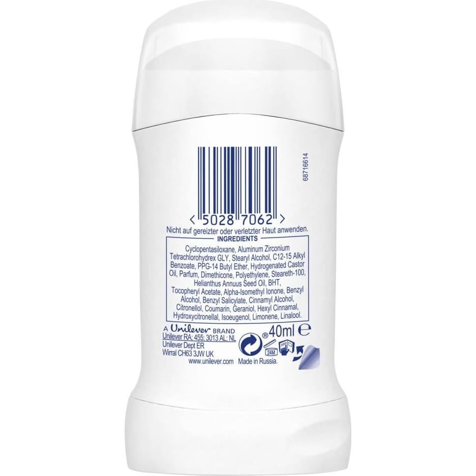 Dove Invisible Dry Stick Anti-Perspirant Deodorant 40ml