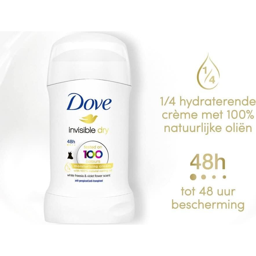 Dove Invisible Dry Stick Anti-Perspirant Deodorant 40ml