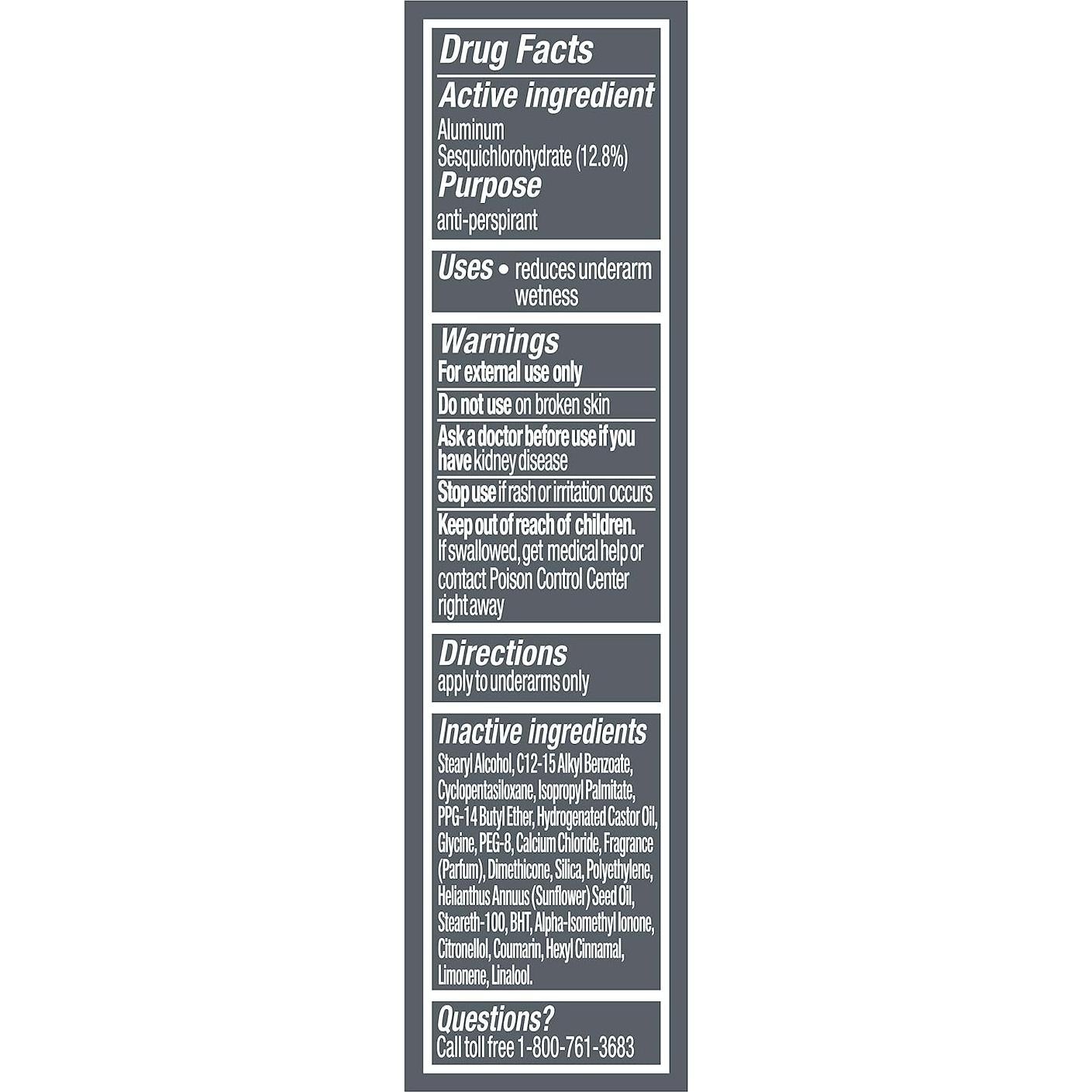 Desodorante Antitranspirante Dove Men+Care 76.5g Comodidad Limpia