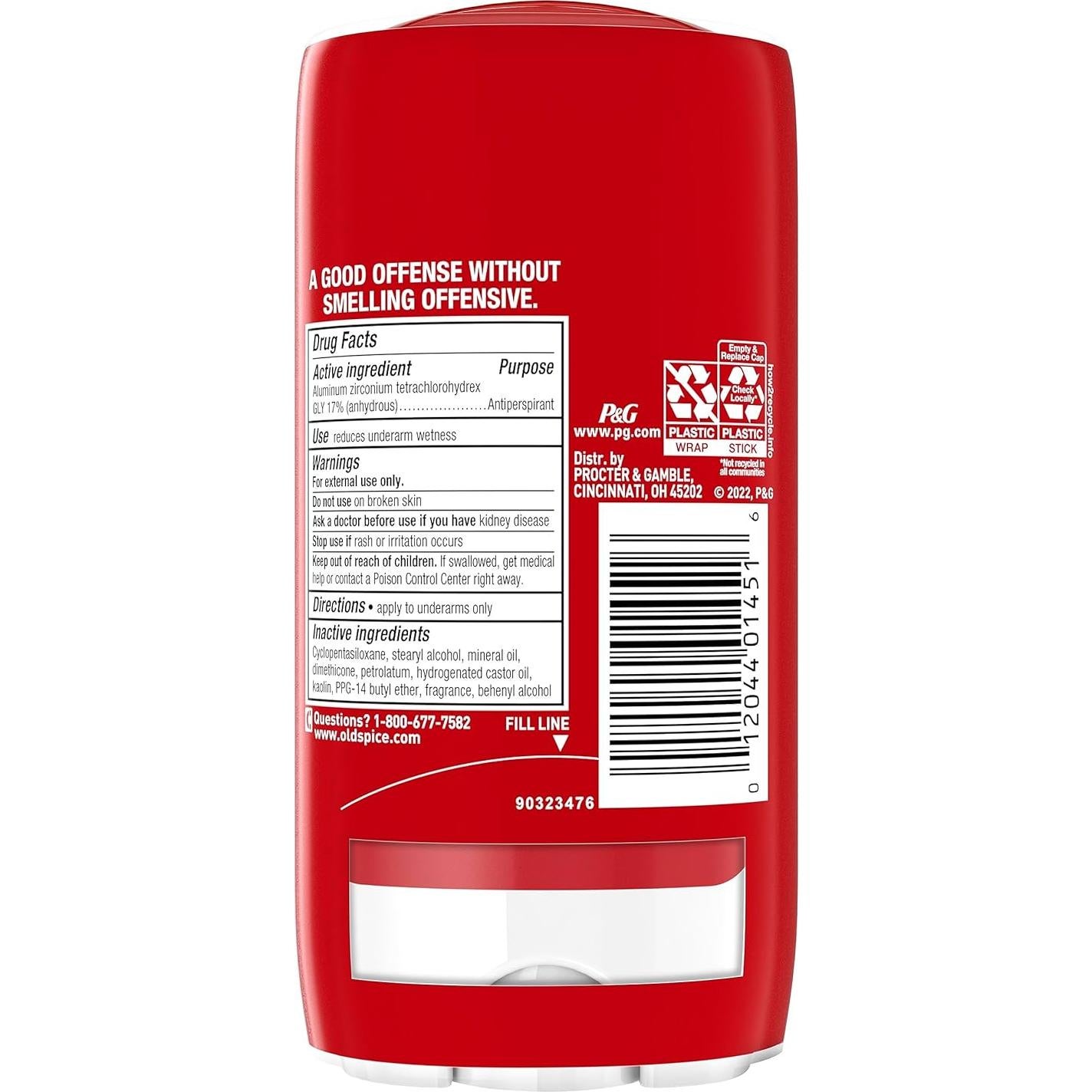 Desodorante Antitranspirante Old Spice Alta Resistencia 85 g