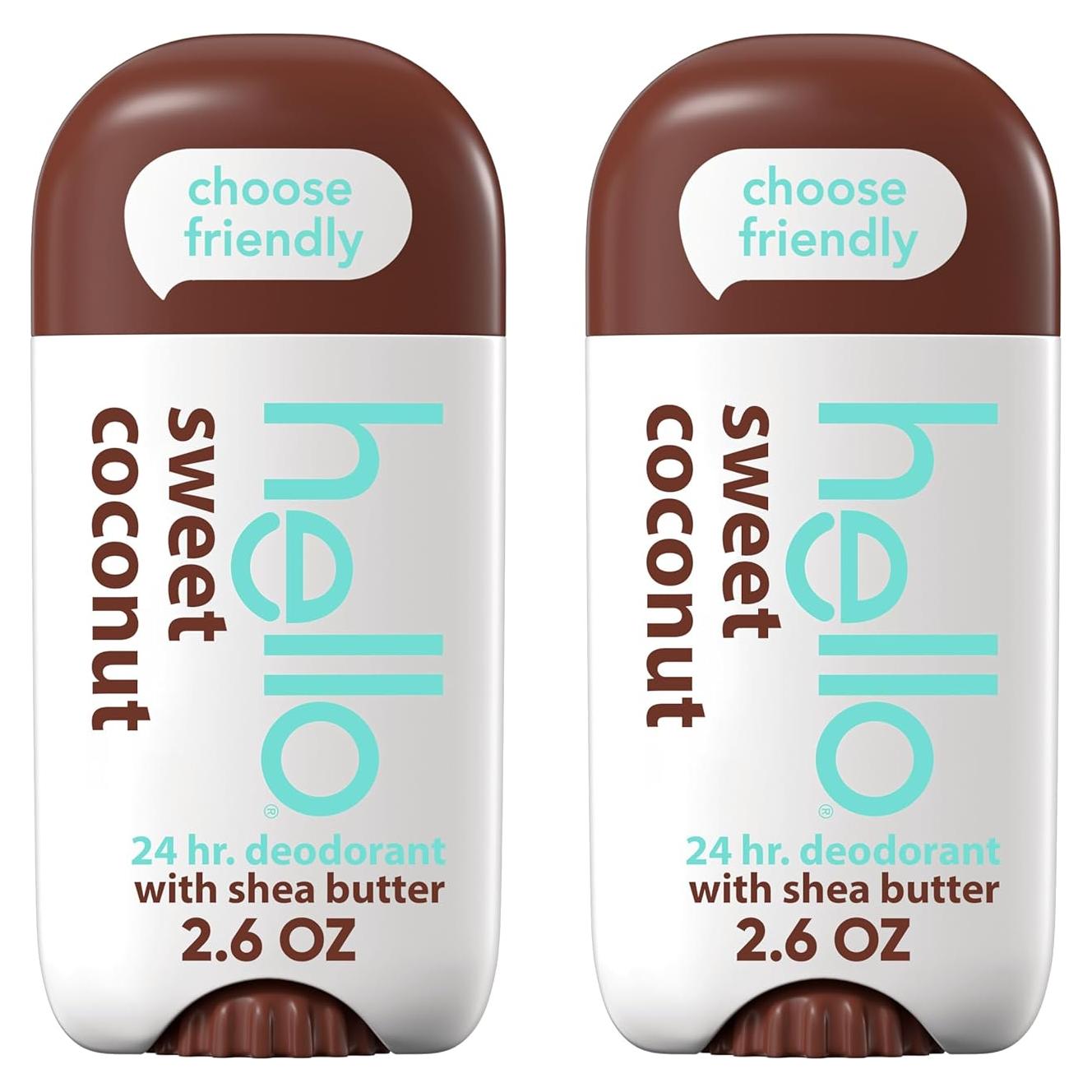 Desodorante Dulce de Coco Colgate-Palmolive 74g x2 Libre de Aluminio