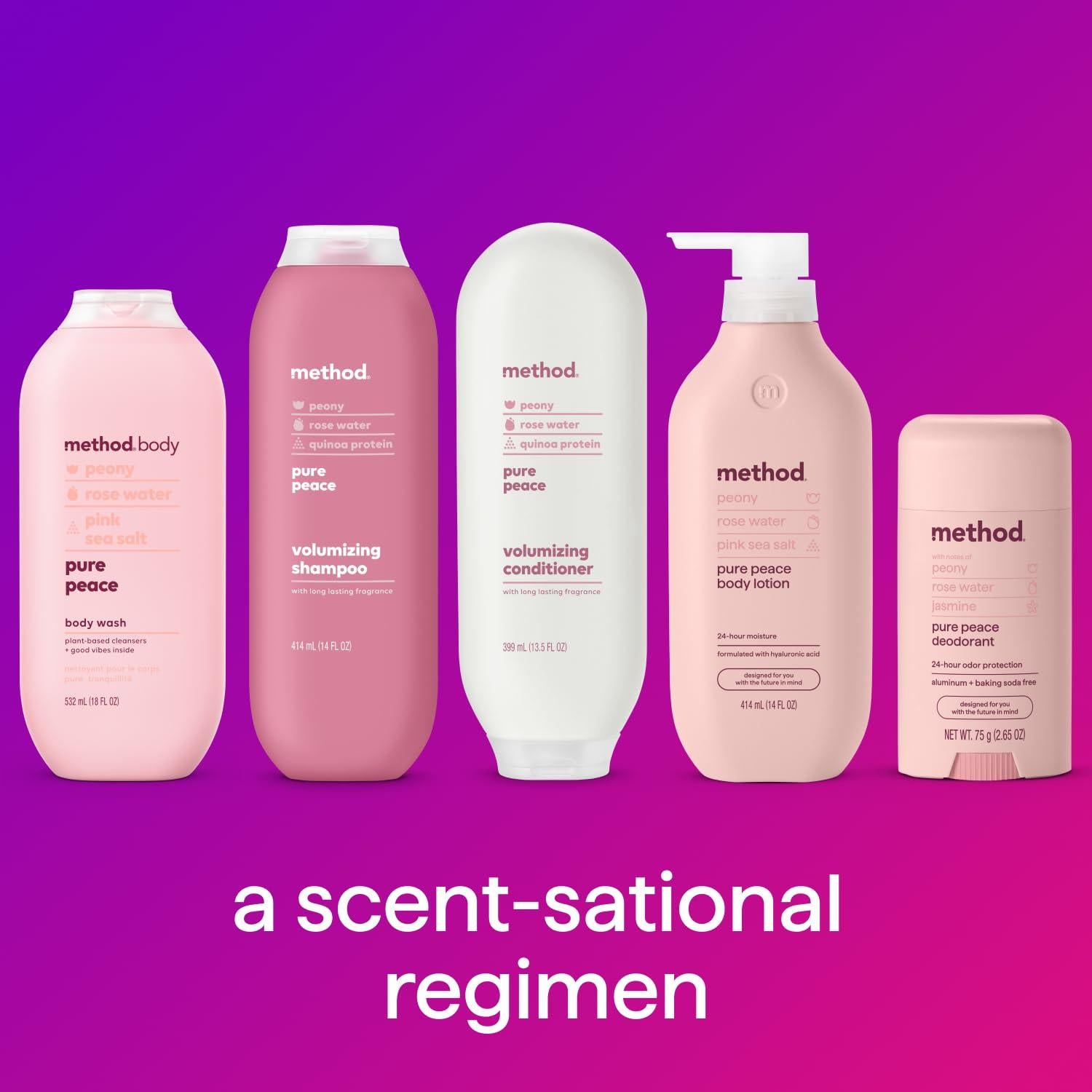 Desodorante Method Paz Pura 75 g - Sin Aluminio y Parabenos