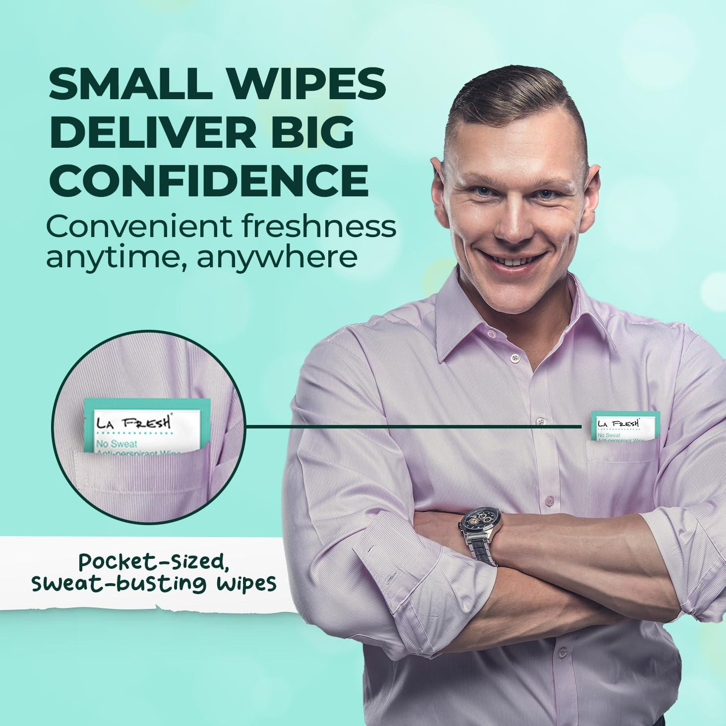 Toallitas Desodorantes La Fresh Travel Lite - 50 Unidades