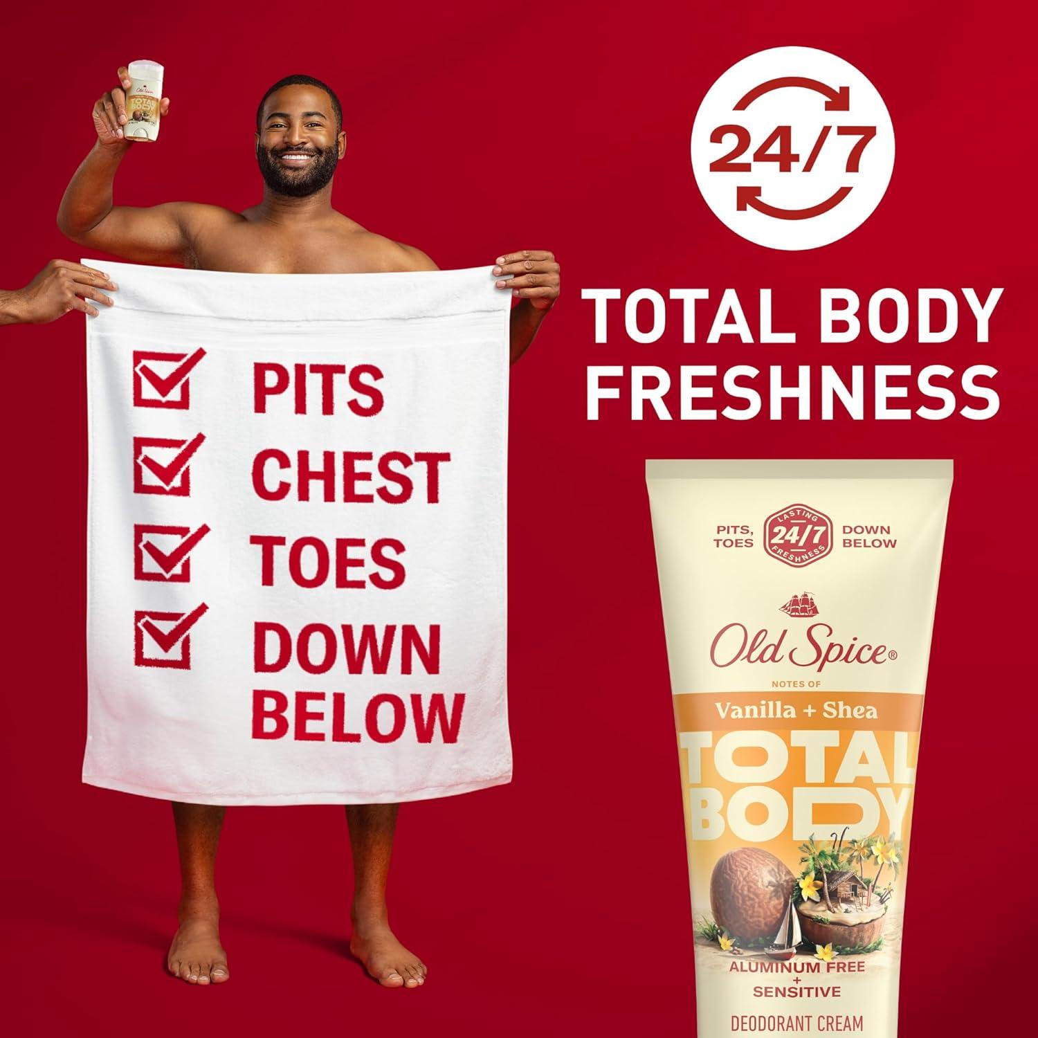 Desodorante Corporal Old Spice Vainilla + Karité 22.68 g
