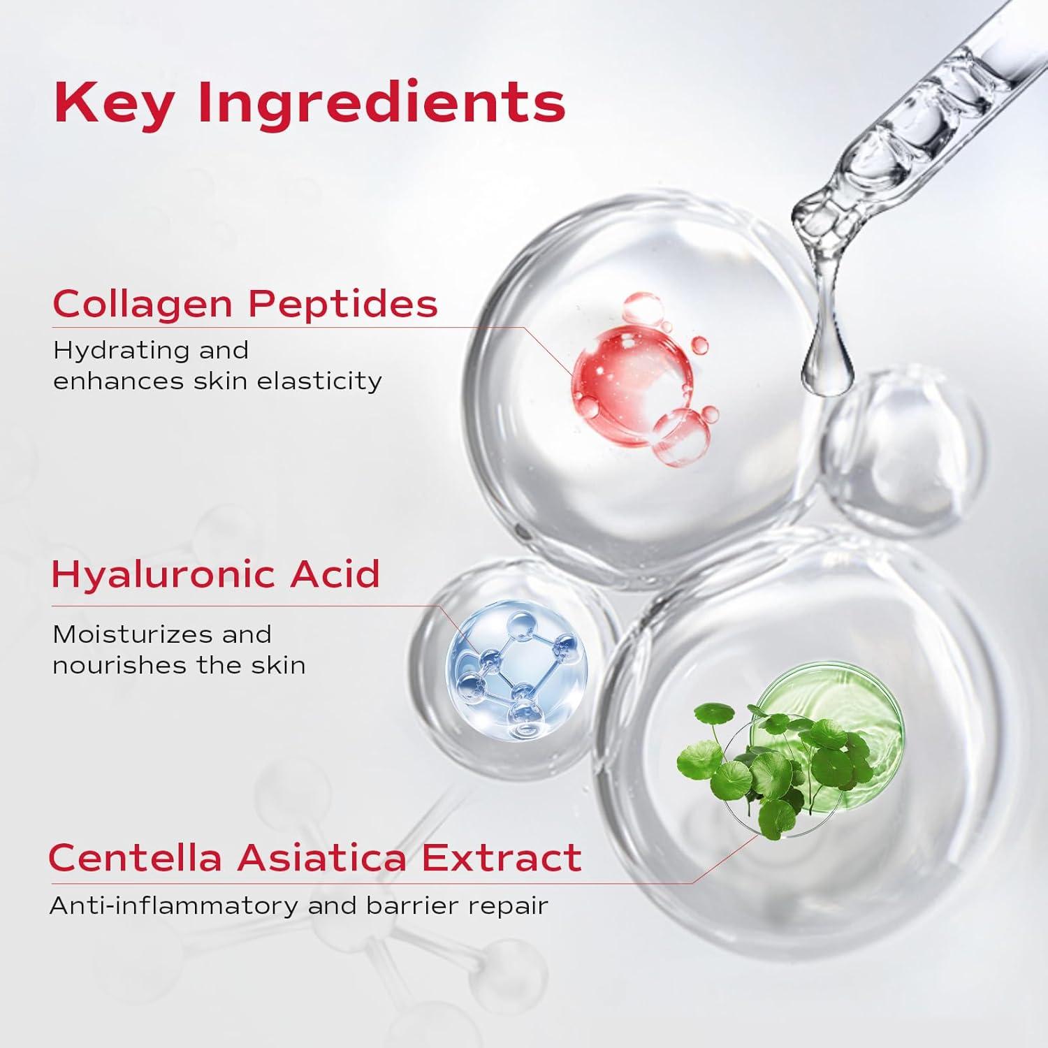 Mascarilla Facial de Colágeno Facego - Hidratante y Calmante 1 Unidad