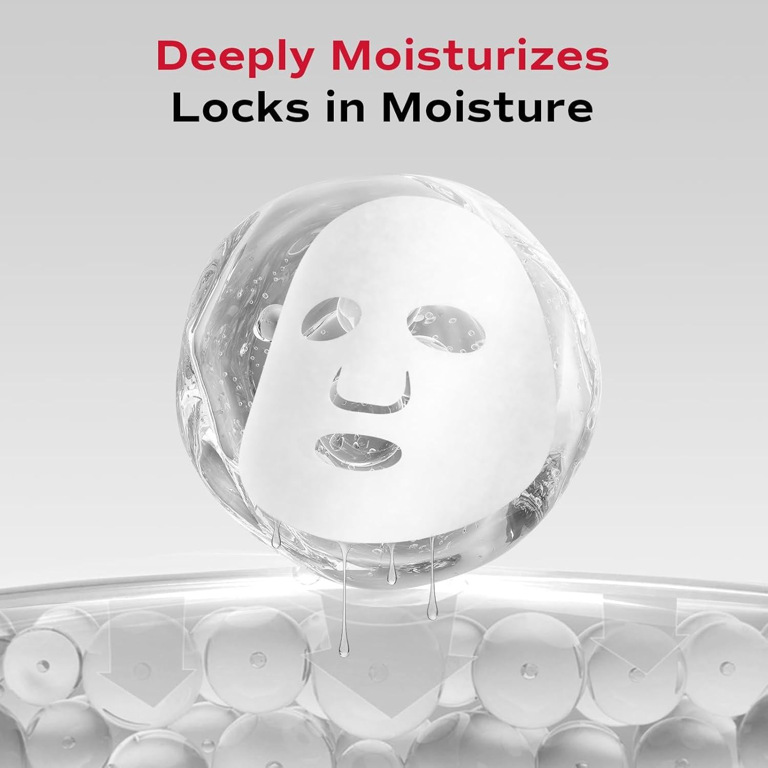 Mascarilla Facial de Colágeno Facego - Hidratante y Calmante 1 Unidad