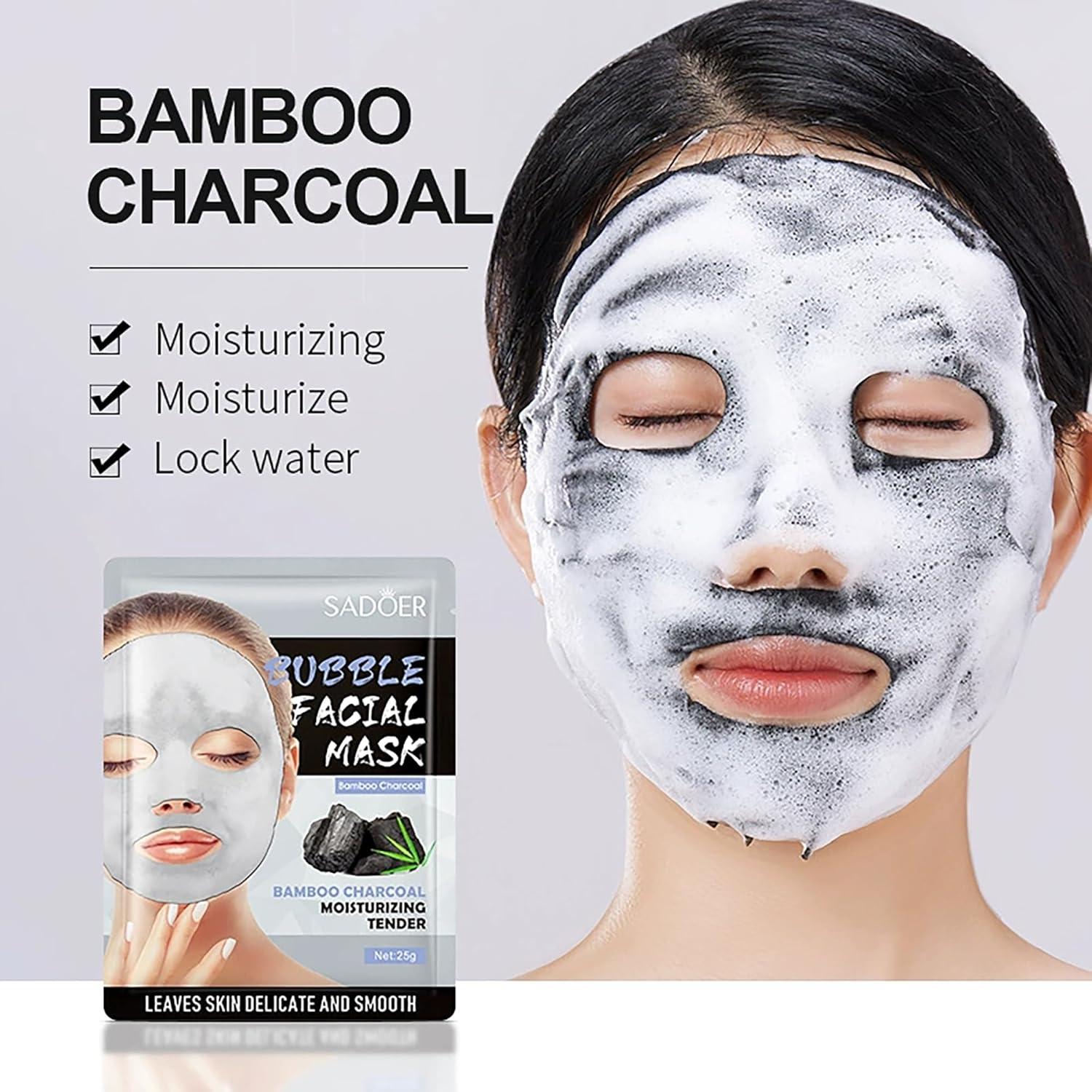 55 Mascarillas Faciales Hidratantes Meleell para Piel Sensible