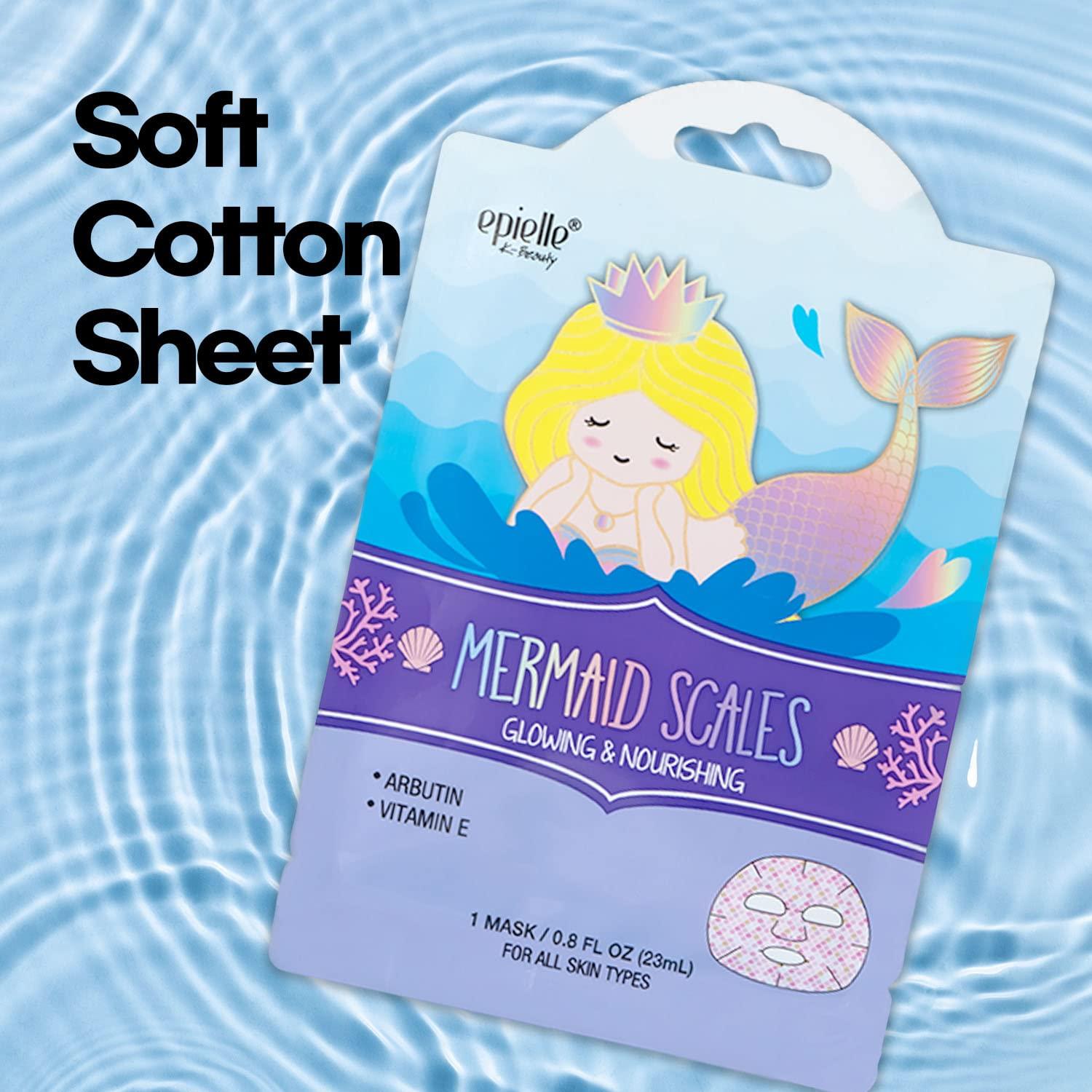 Máscaras Faciales Hidratantes Epielle - Paquete de 12 Personajes