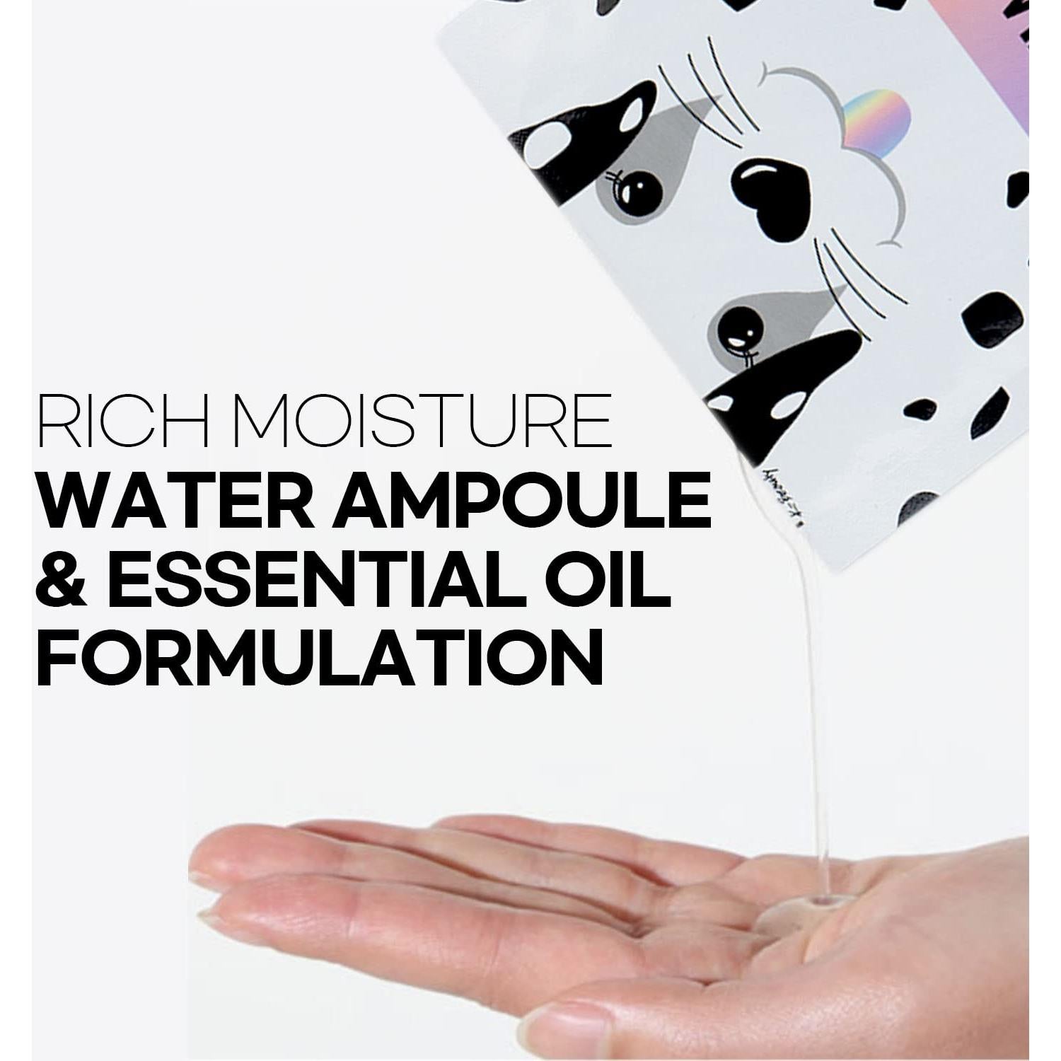 Máscaras Faciales Hidratantes Epielle - Paquete de 12 Personajes