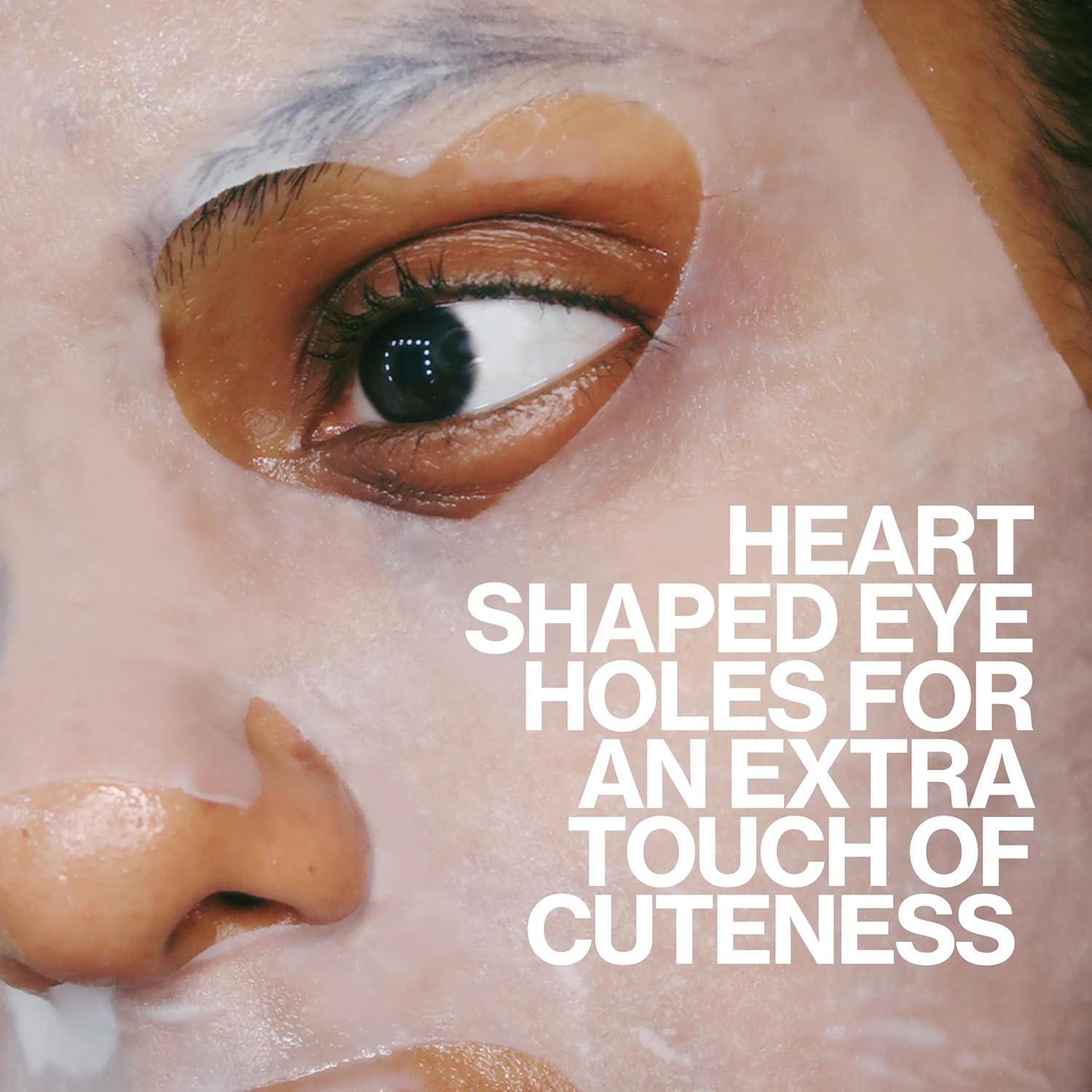 Pacifica Sheet Mask - Stress Rehab Coconut & Caffeine Facial Mask - 12-PACK De-Stress Sheet Mask for Redness & Puffiness Relief, Infused w/Green Tea, Turmeric & Hyaluronic Acid Cruelty-Free Skincare