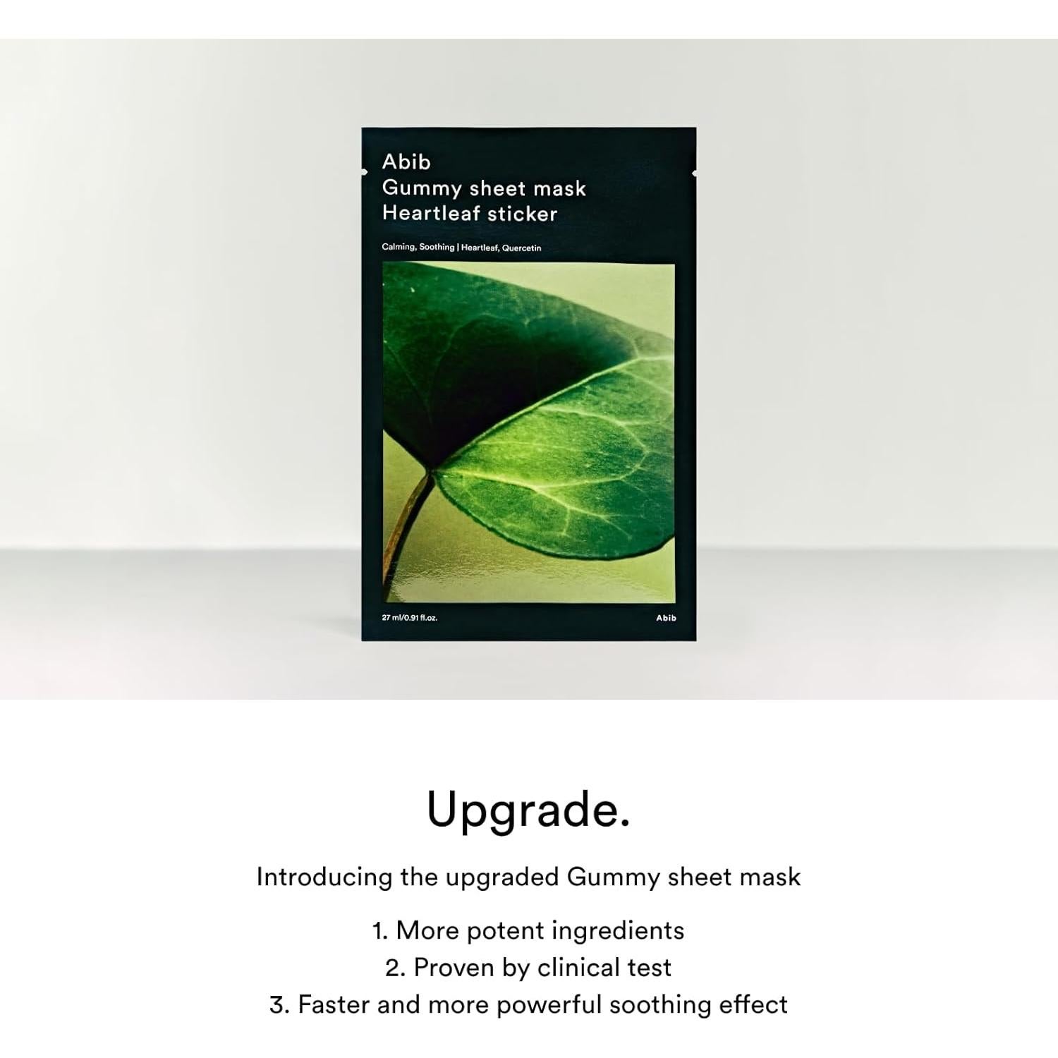 Mascarilla de Hoja Gummy Abib 10 Hojas Calmante Hialurón