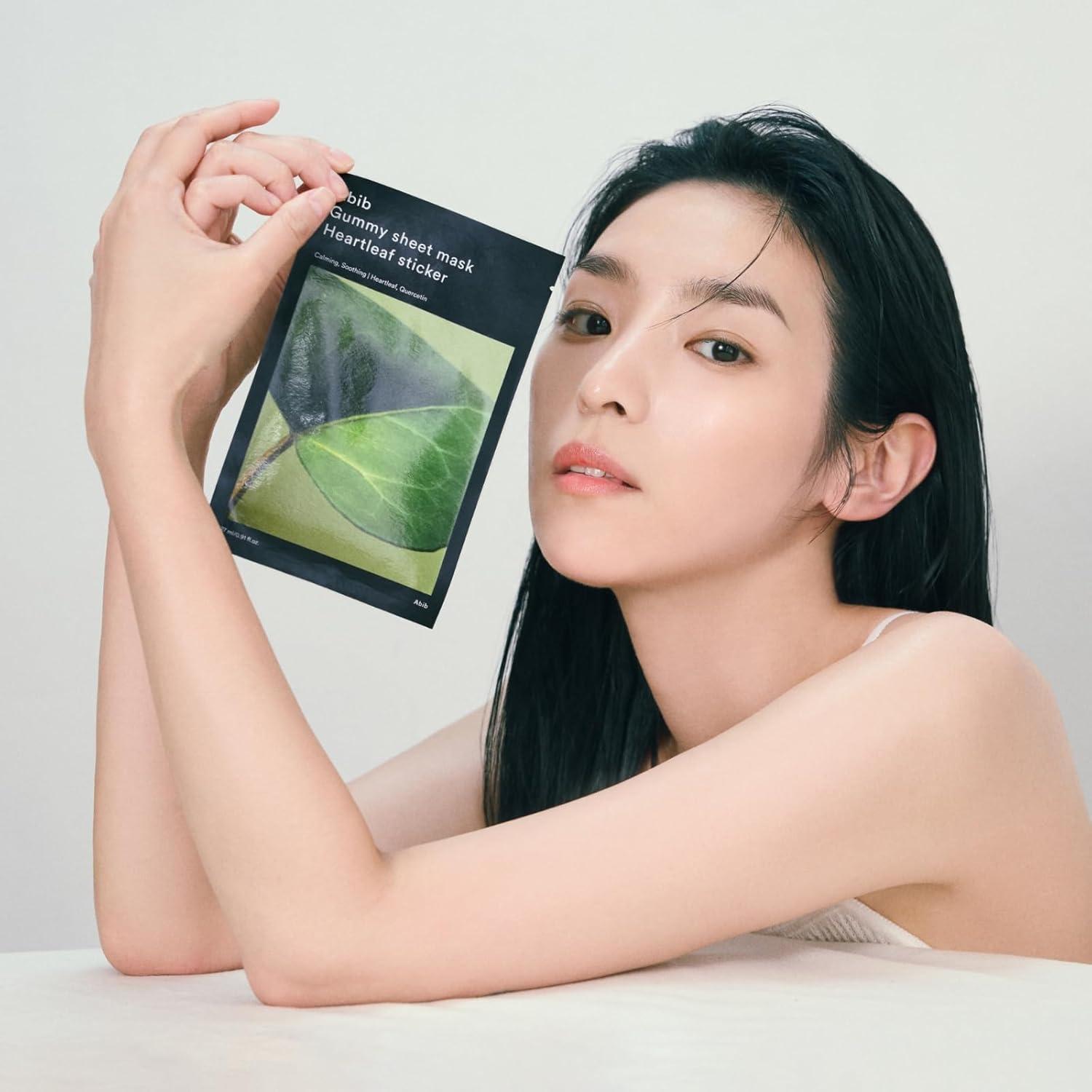 Mascarilla de Hoja Gummy Abib 10 Hojas Calmante Hialurón