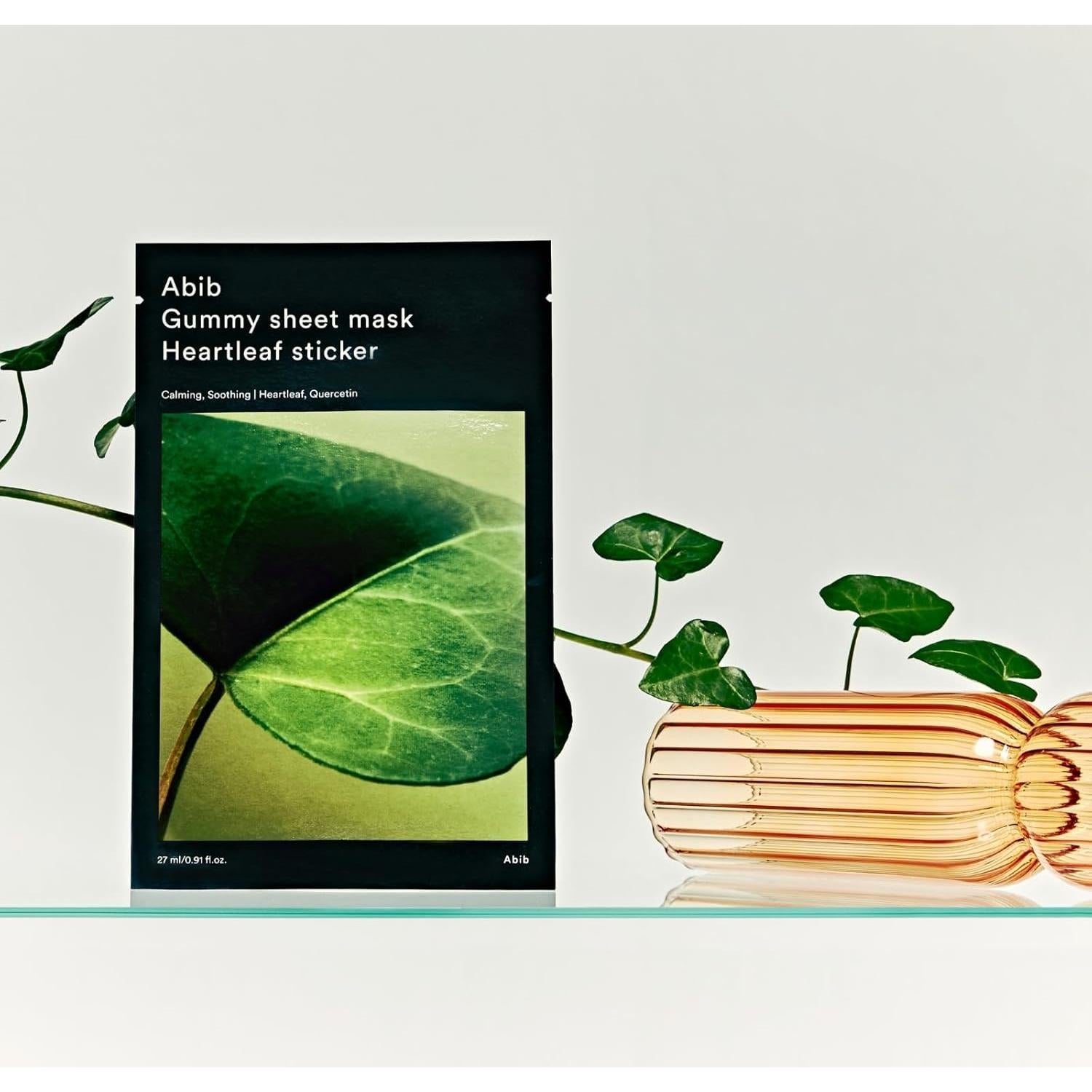 Mascarilla de Hoja Gummy Abib 10 Hojas Calmante Hialurón