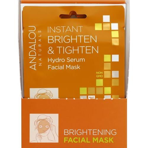 Máscara Facial Hidratante Andalou Naturals 17.7 ml Aclarante
