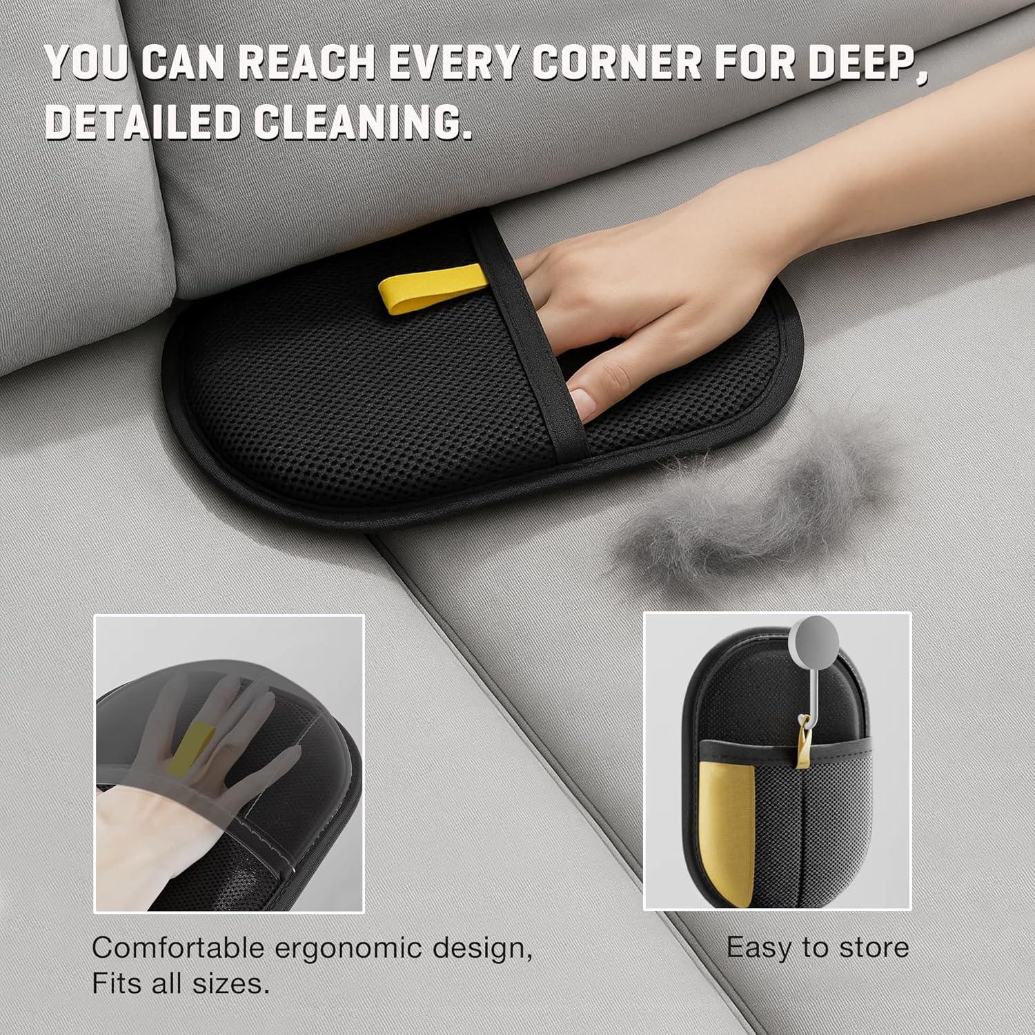 Guantes Quitapelos Jioroos para Gatos y Perros - Ecológicos y Reutilizables