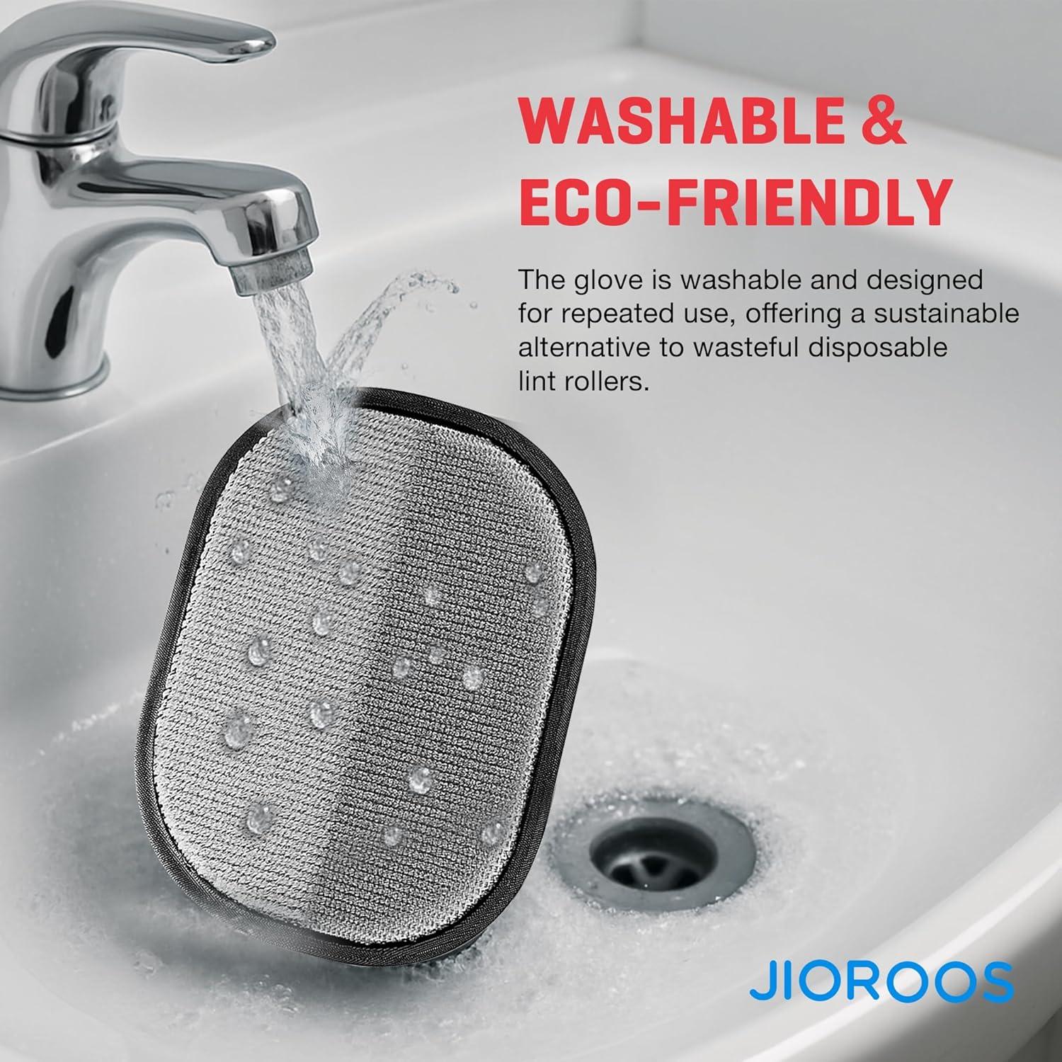 Guantes Quitapelos Jioroos para Gatos y Perros - Ecológicos y Reutilizables