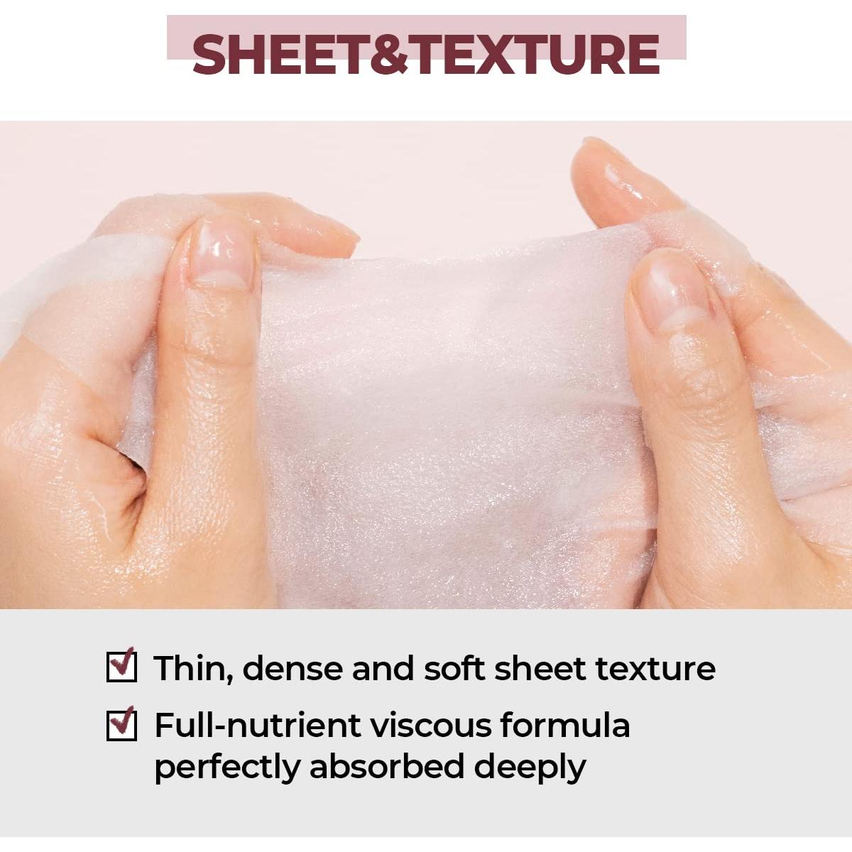 Mascarilla de Hoja Numbuzin No.3 Suavizante de Poros - 4 Hojas