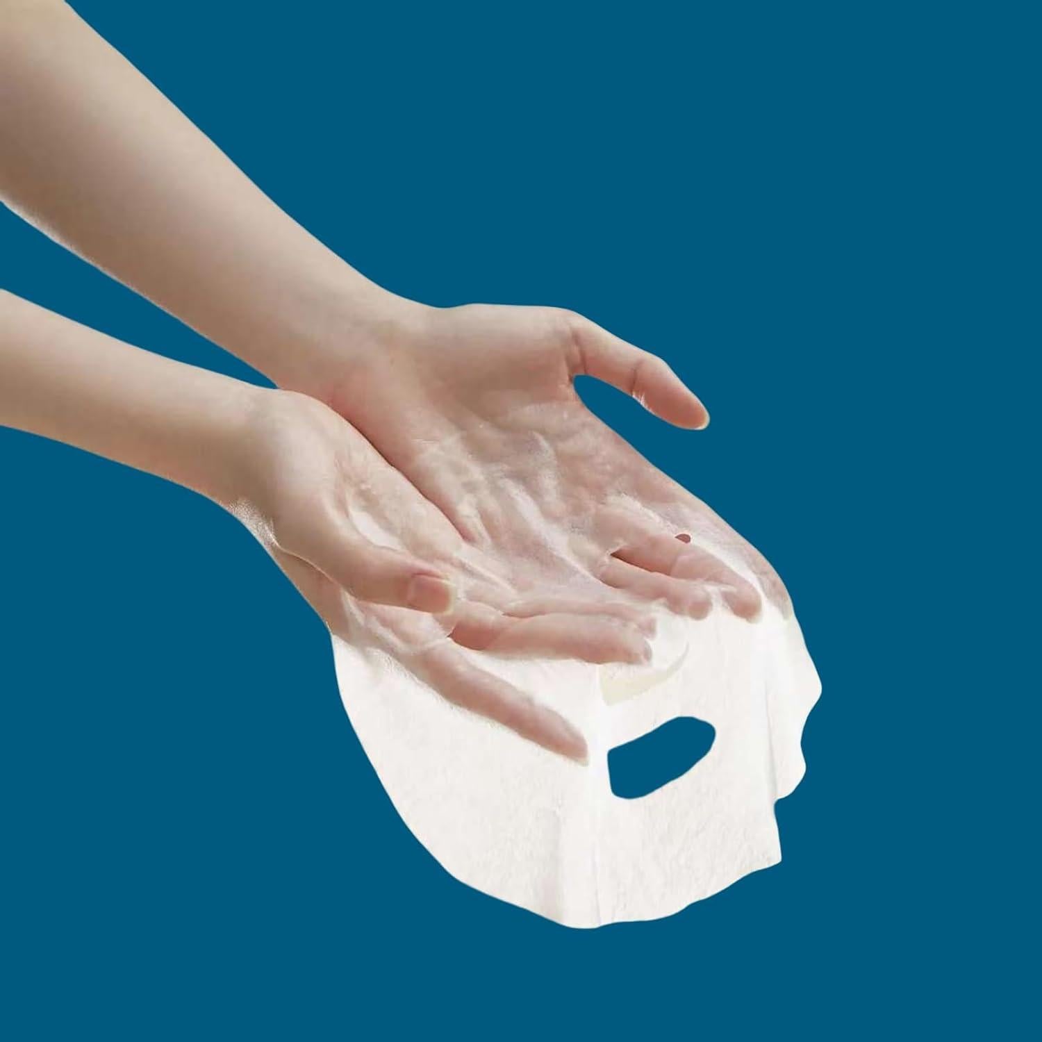 Mascarilla Facial Hidratante Edelweiss 4 Unidades con Colágeno