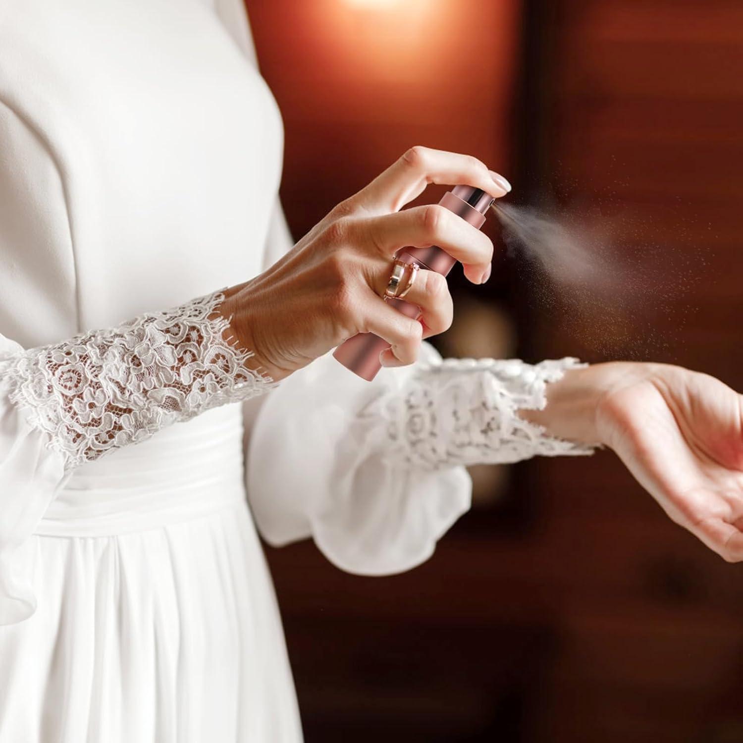 Foraineam 8 Pack Mini Atomizador de Perfume 8ml Viaje