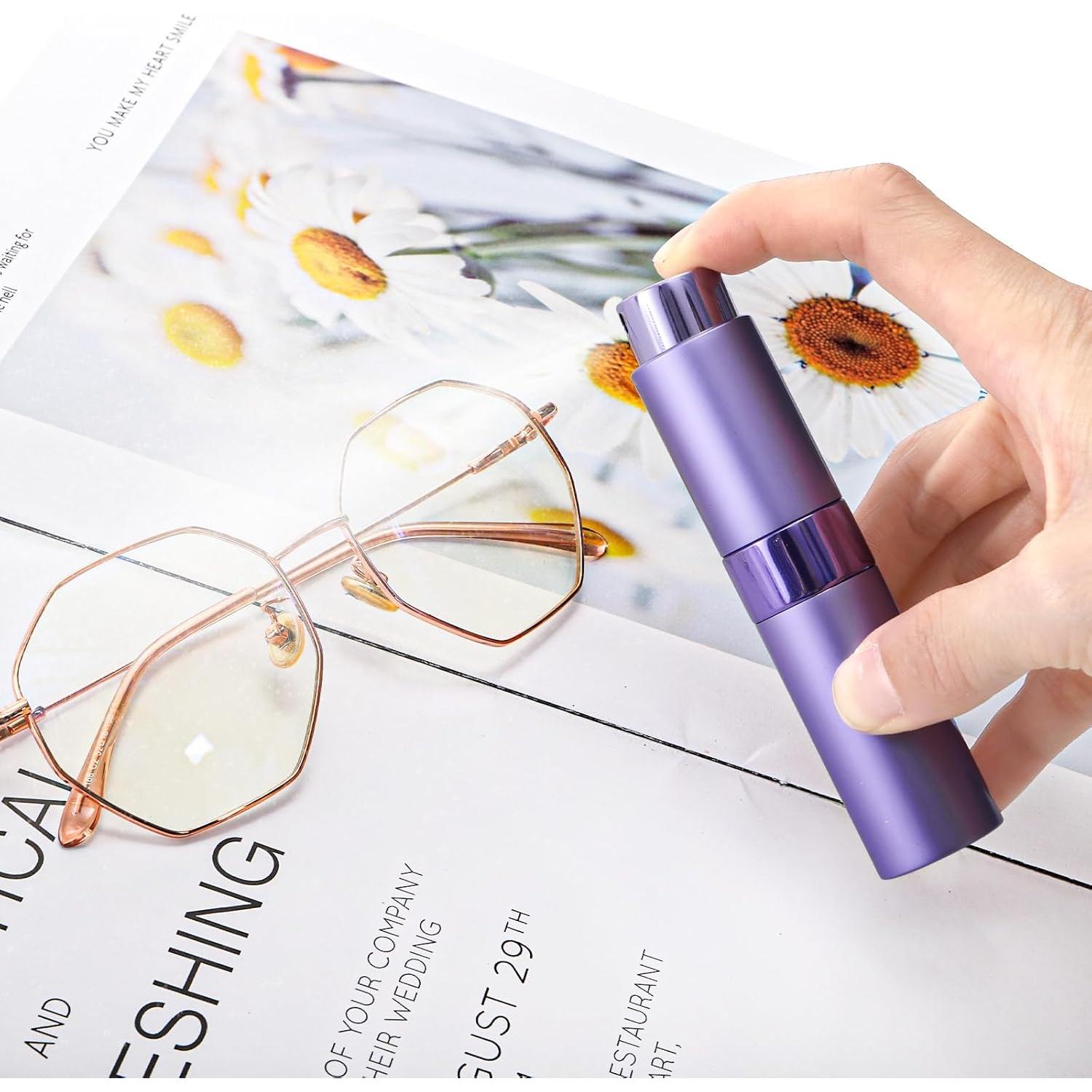 Foraineam 8 Pack Mini Atomizador de Perfume 8ml Viaje