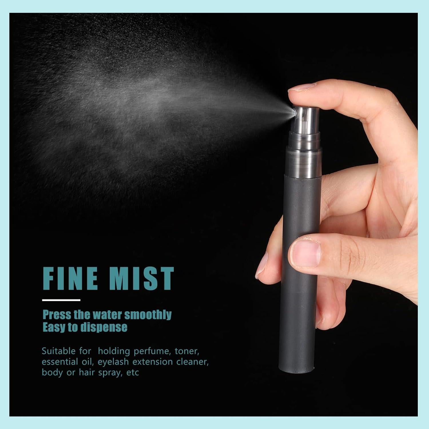 Botellas de Spray Mini Remerry 10 ml Reutilizables 100 Pcs