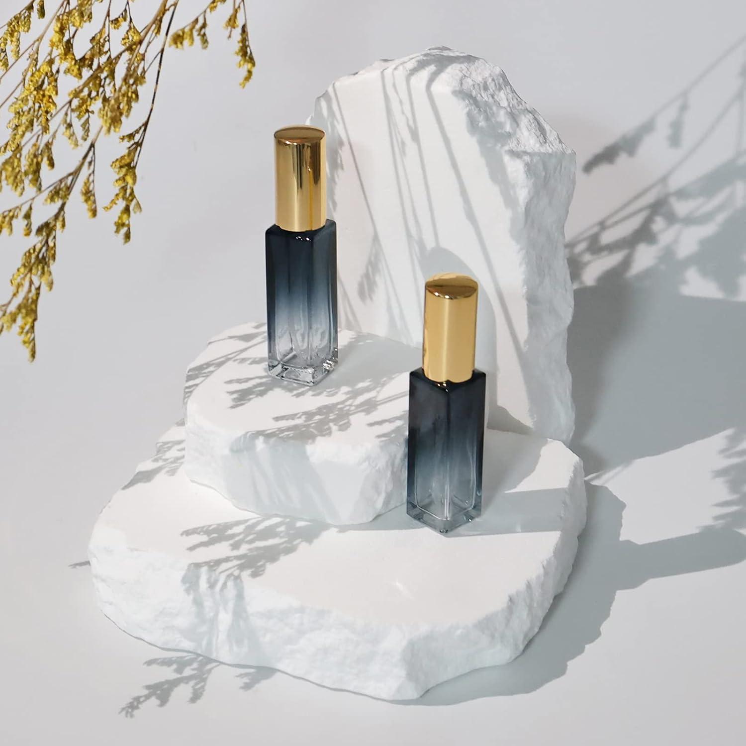 Kesell 10ml Botellas de Spray Rellenables 11 Pcs Vidrio