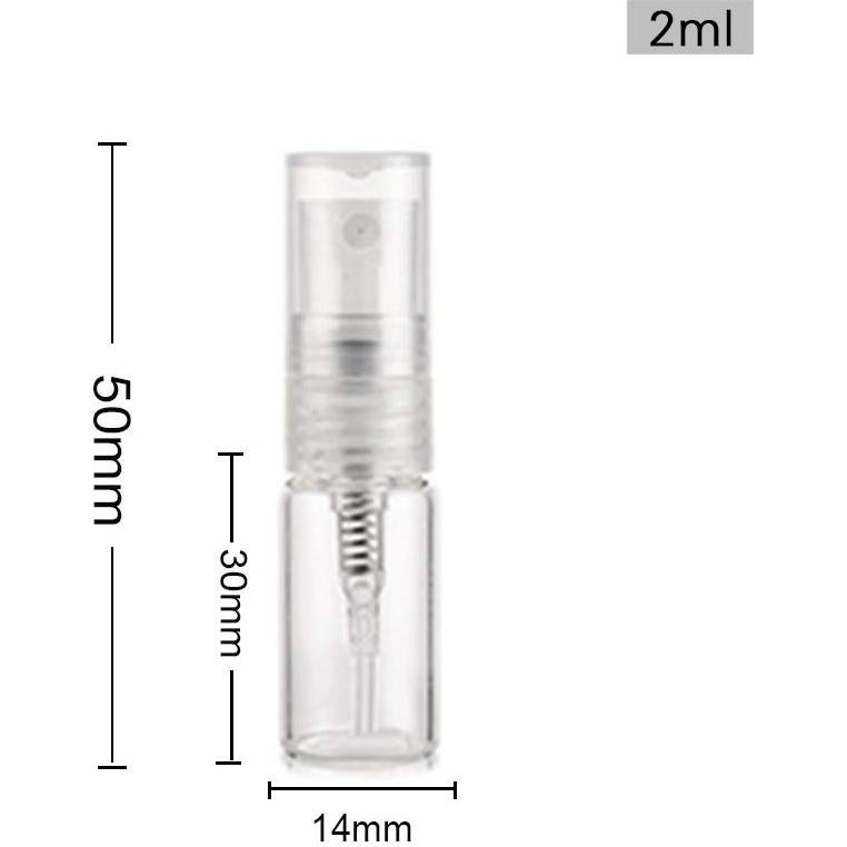 Botellas de Spray de Vidrio Refillable Enslz 30pcs 2ml