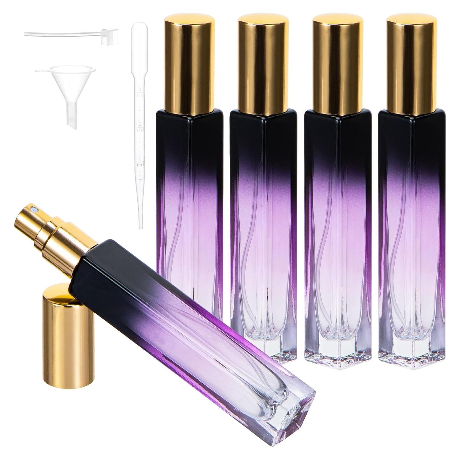 Set de 5 Botellas de Perfume Rellenables Beomeen 10ML Vidrio
