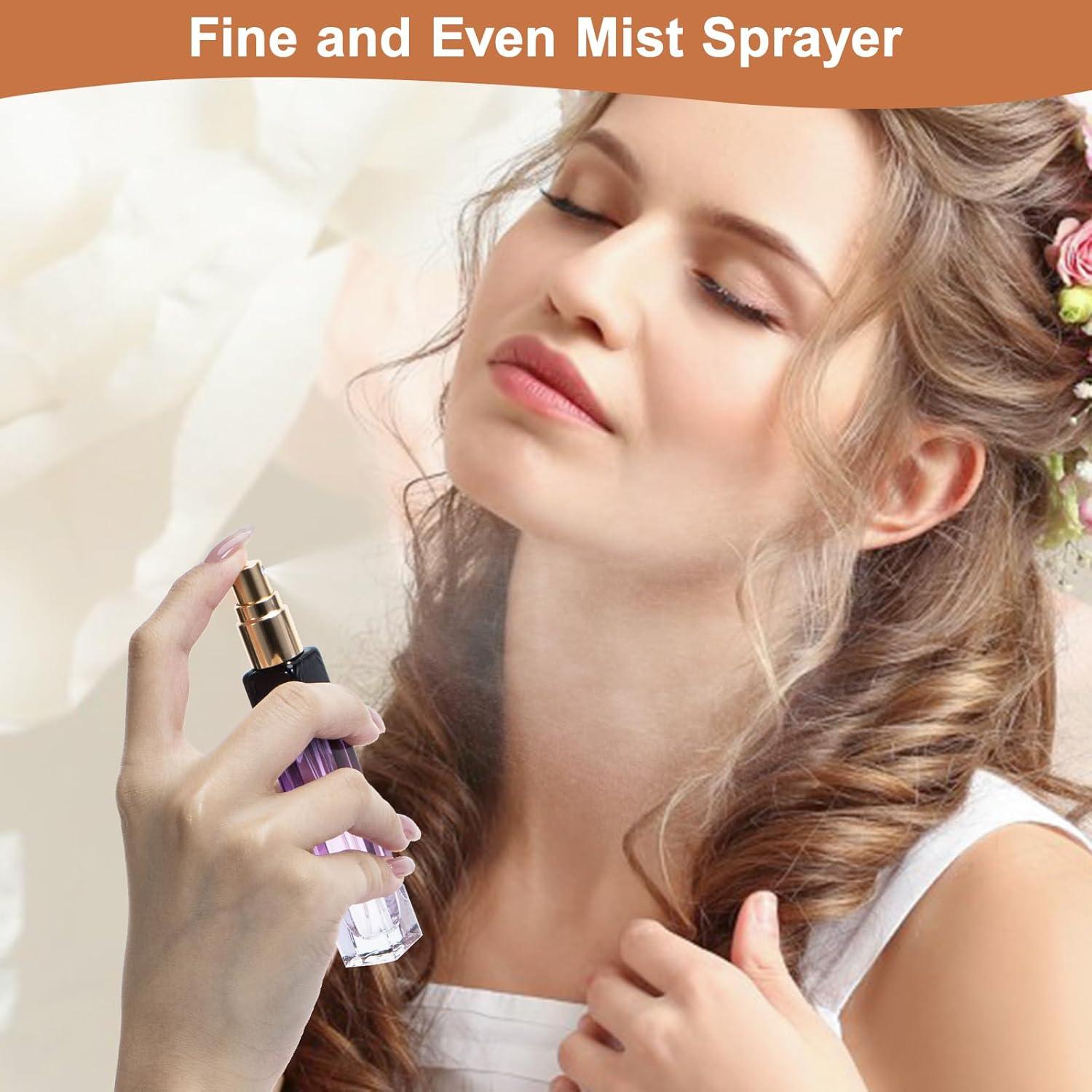 Set de 5 Botellas de Perfume Rellenables Beomeen 10ML Vidrio