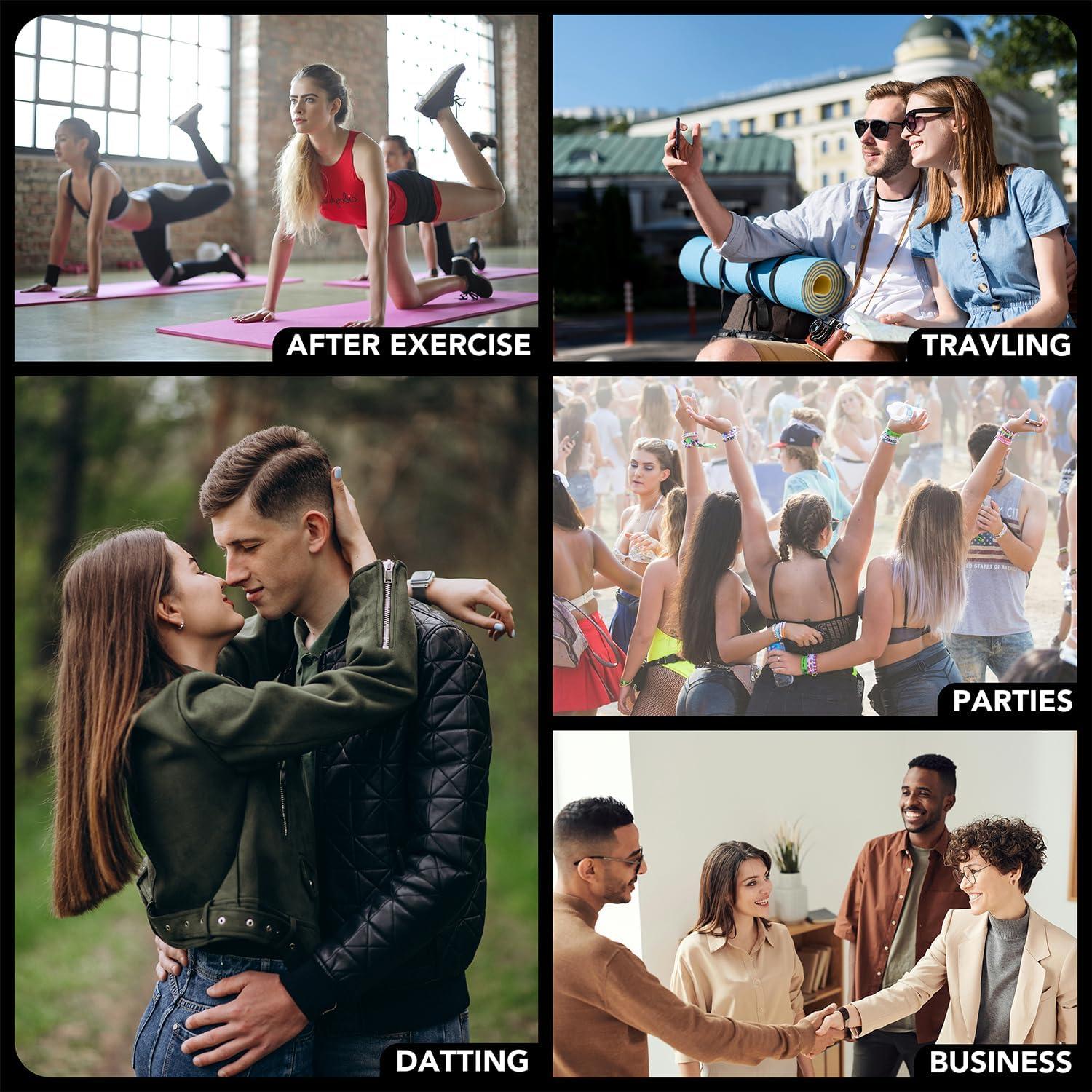 Atomizador de Perfume Rellenable 3zorqinron 8ml Cuero Blanco