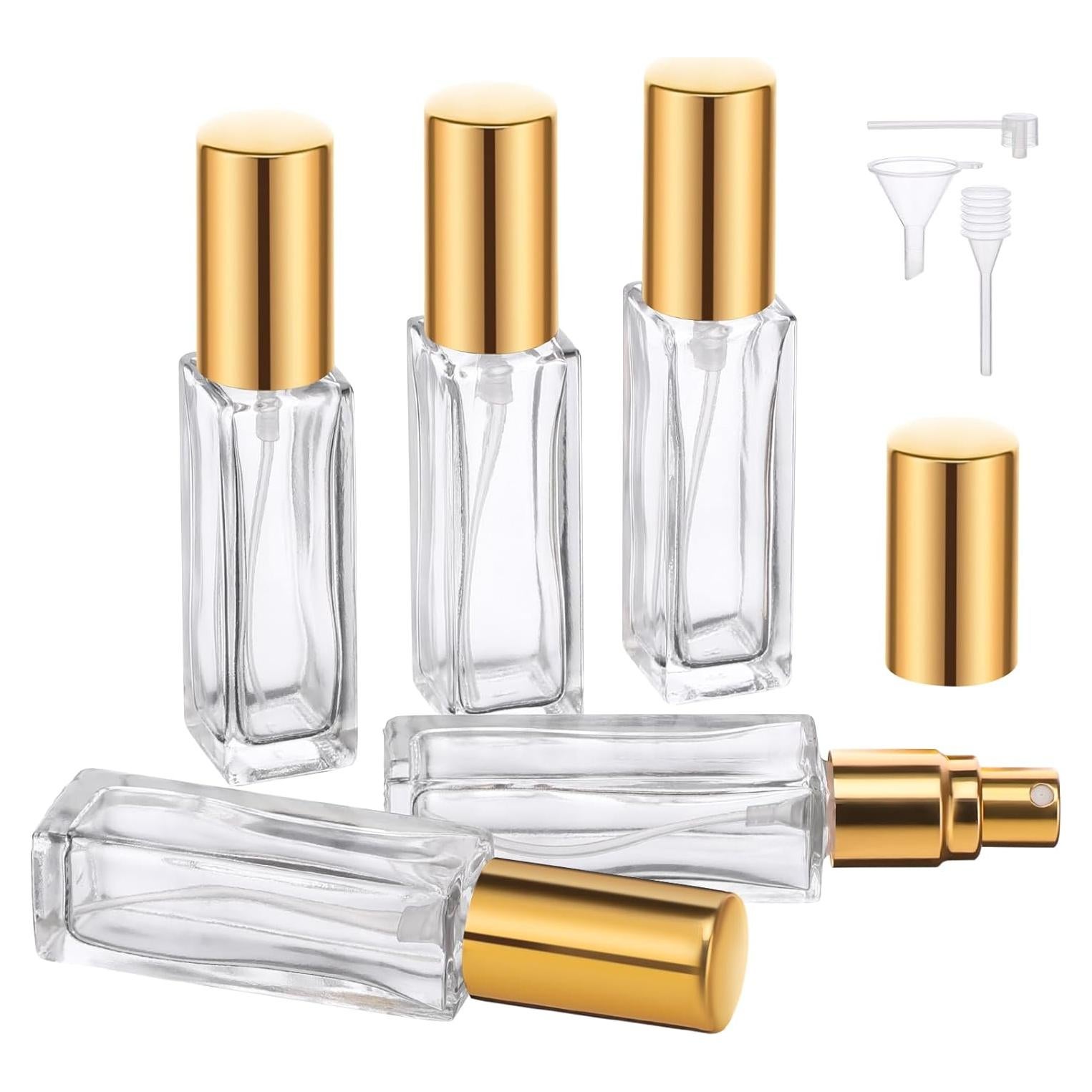 Set de 5 Botellas de Perfume Recargables Segbeauty 10 ml