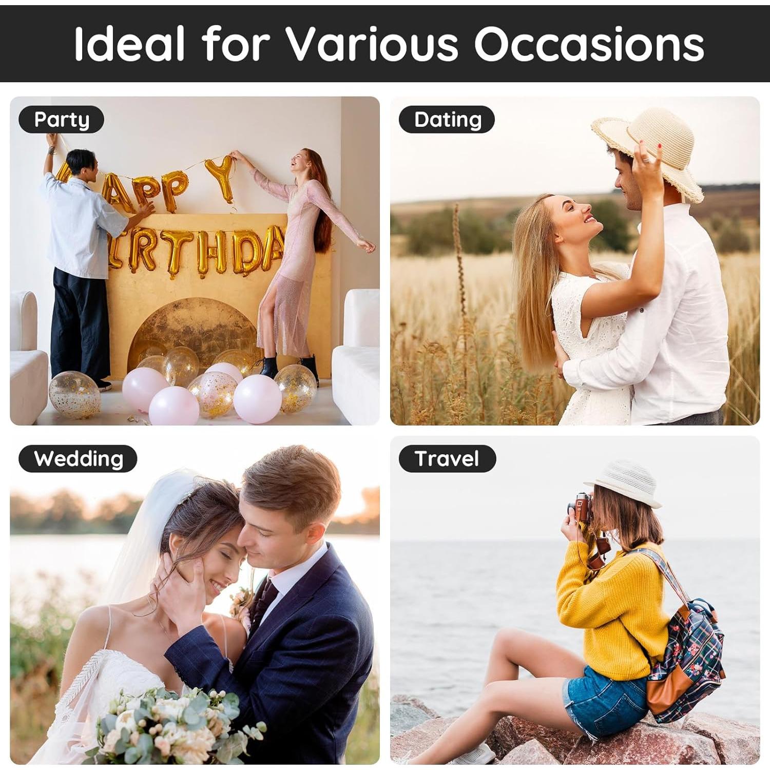 Set de 5 Botellas de Perfume Recargables Segbeauty 10 ml